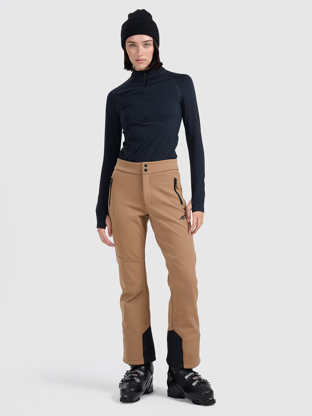 Spodnie narciarskie softshell membrana 10000 damskie