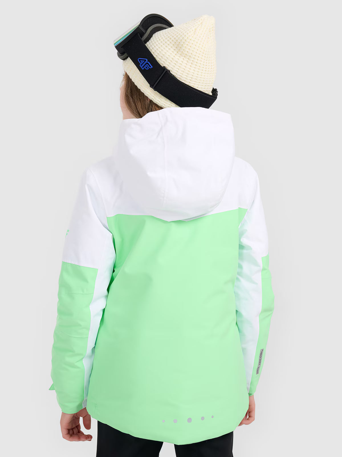 Kurtka narciarska membrana 8000 dziewczęca