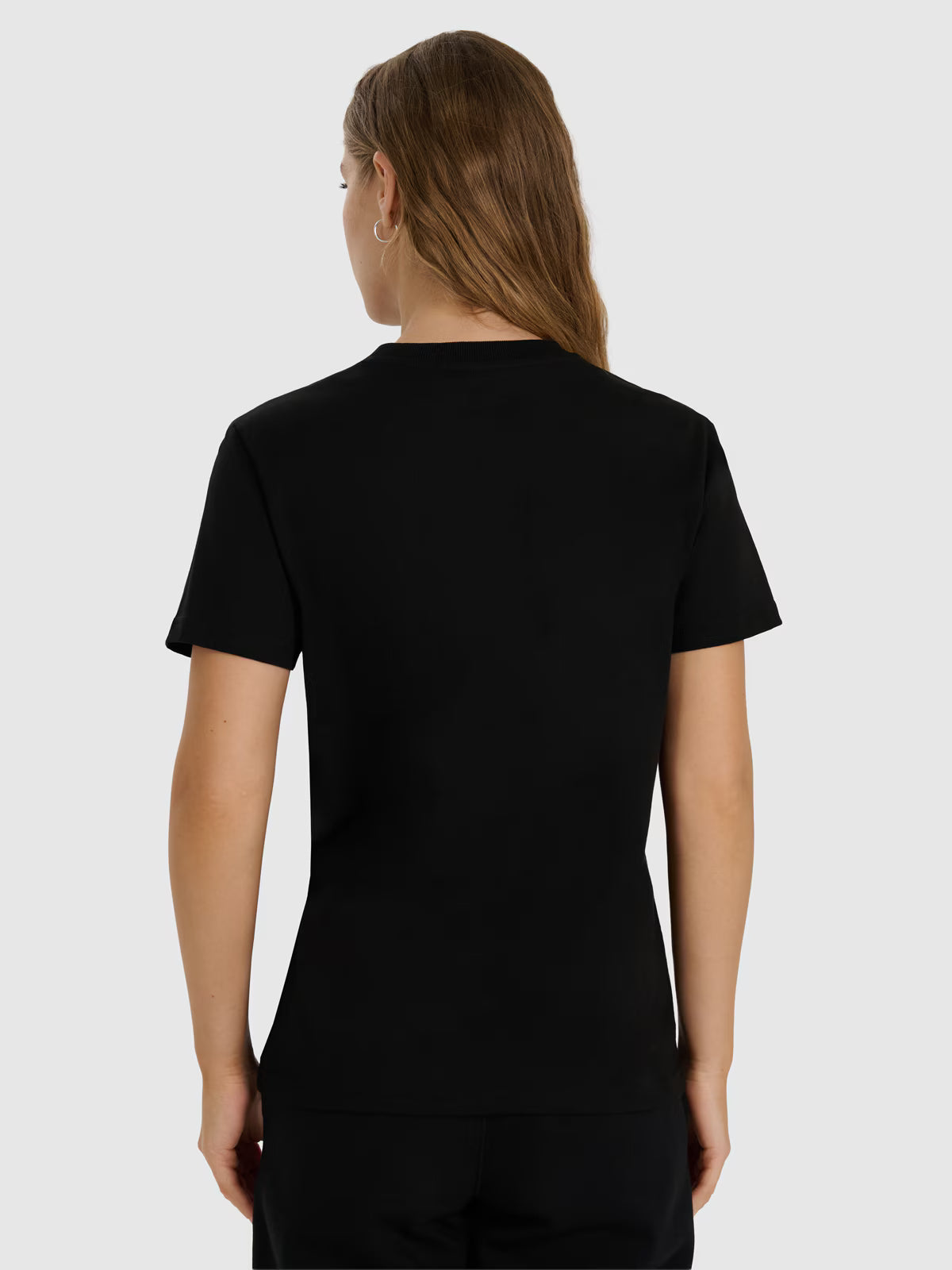 T-shirt regular gładki damski