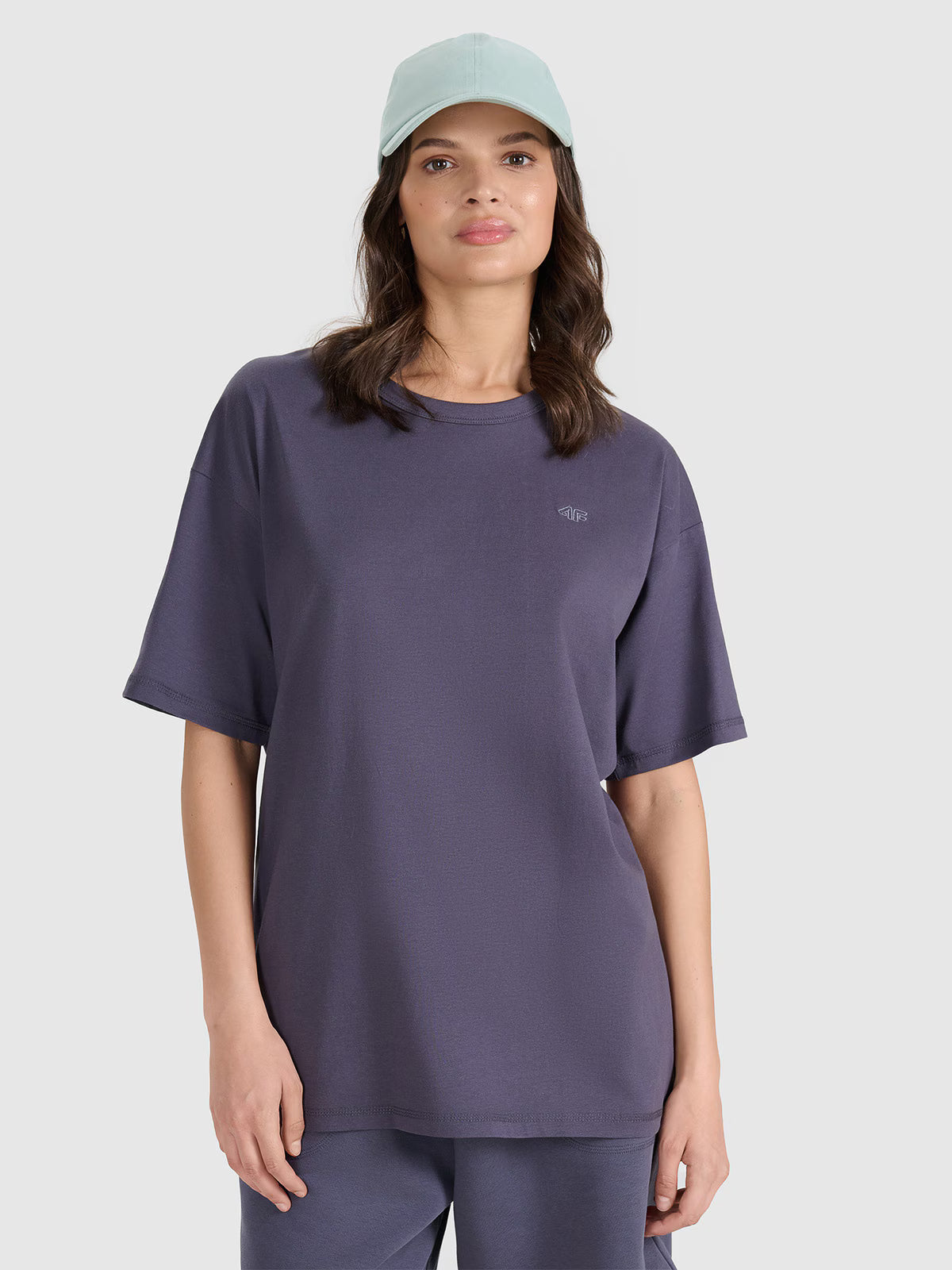 T-shirt oversize gładki uniseks