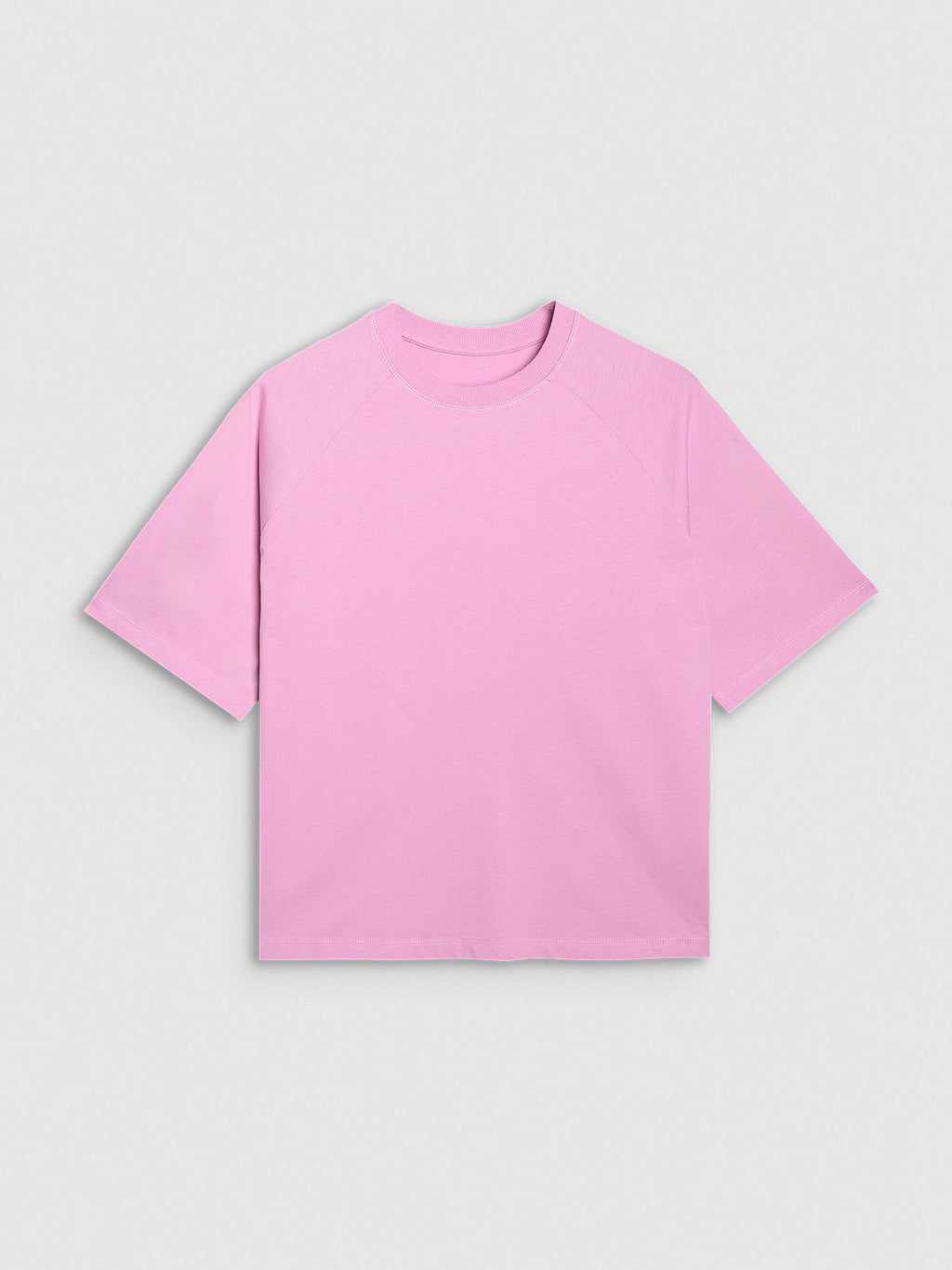 T-shirt oversize gładki damski