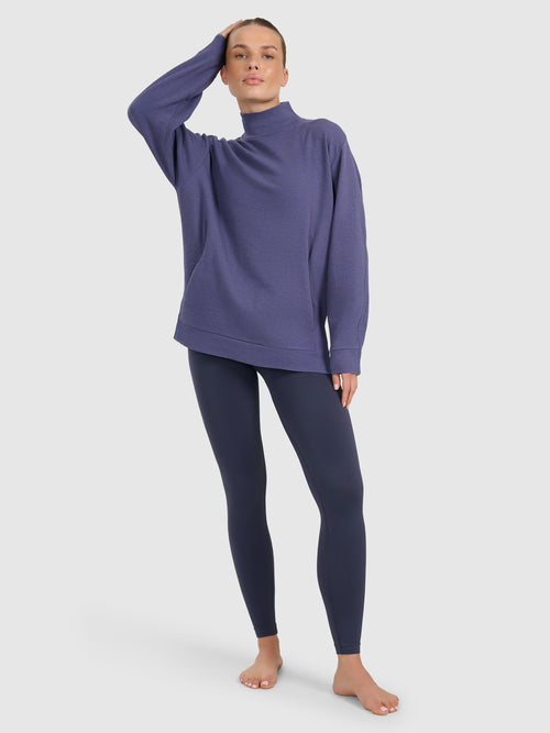 Bluza dresowa do jogi i pilatesu damska