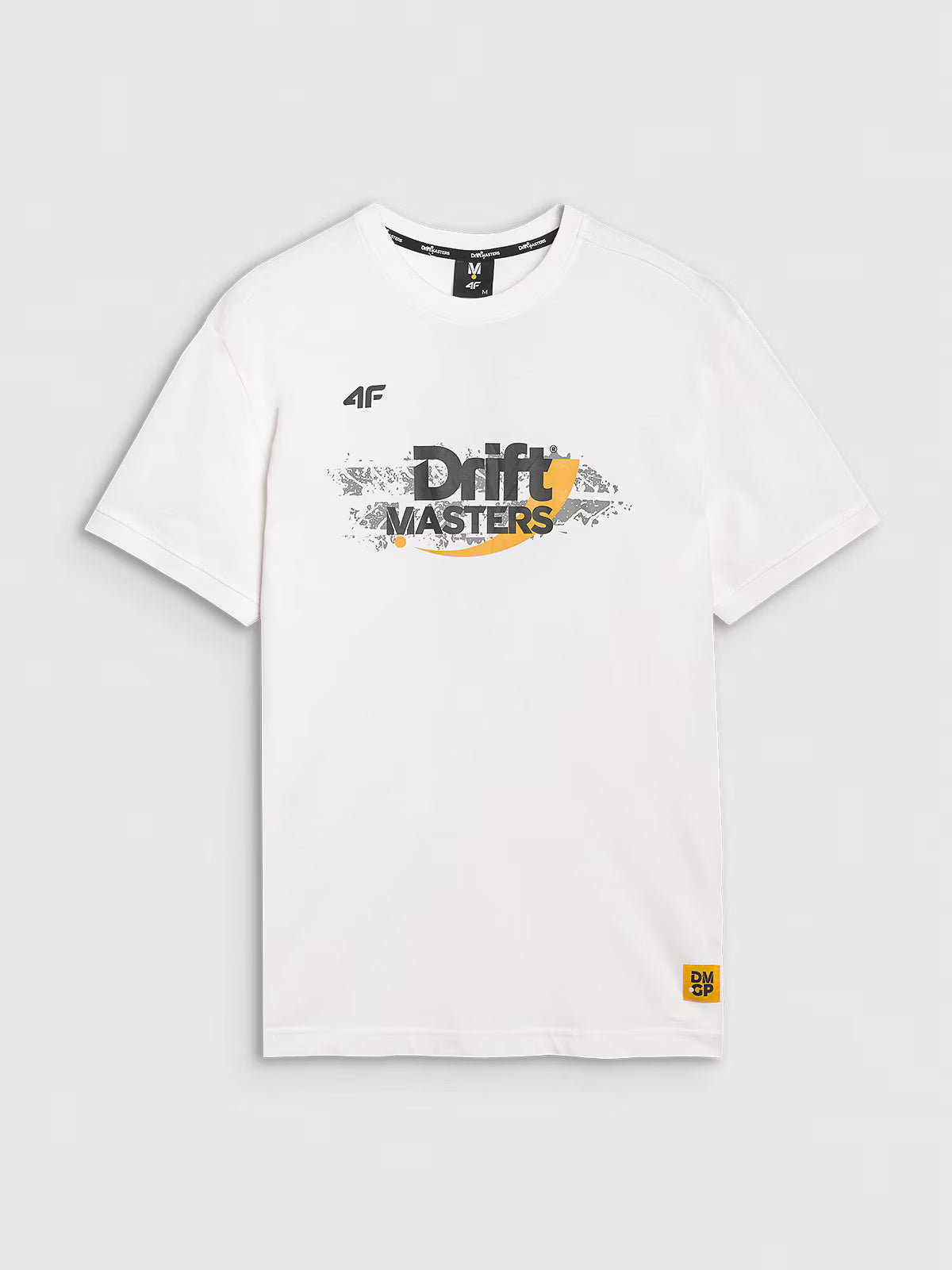 T-shirt regular z nadrukiem uniseks 4F x Drift Masters