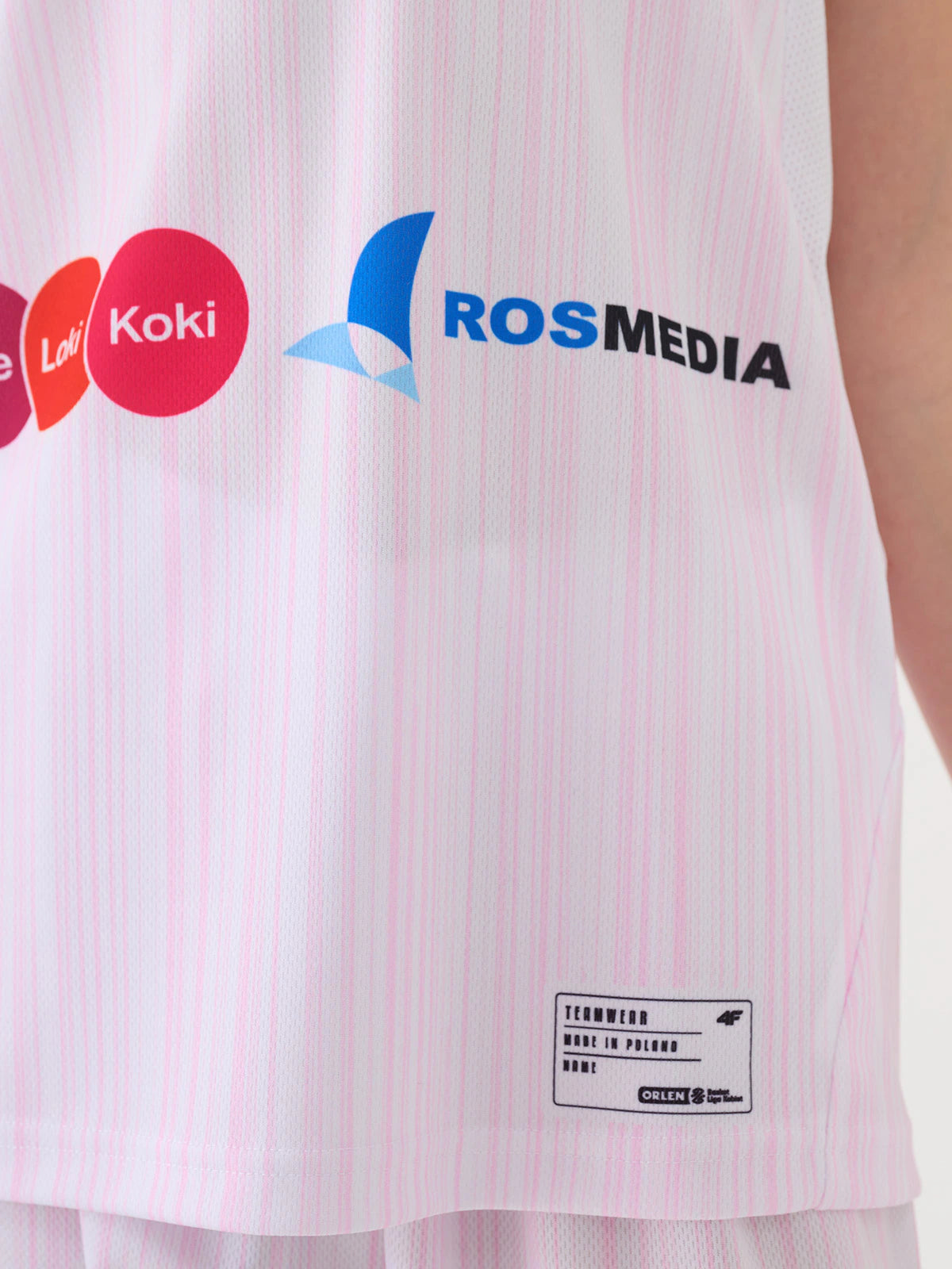 Koszulka meczowa replika domowa z sezonu 2024/25 dziecięca 4F x KS Basket 25 Bydgoszcz