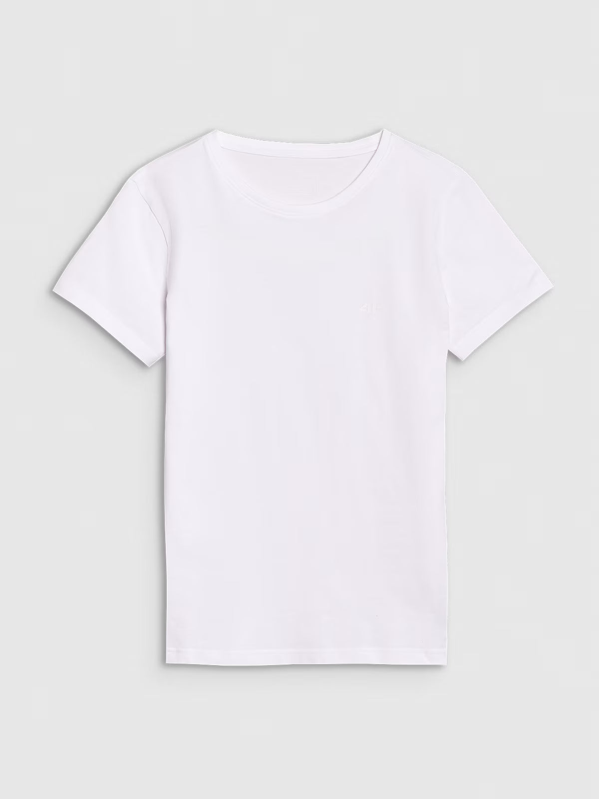T-shirt slim gładki damski