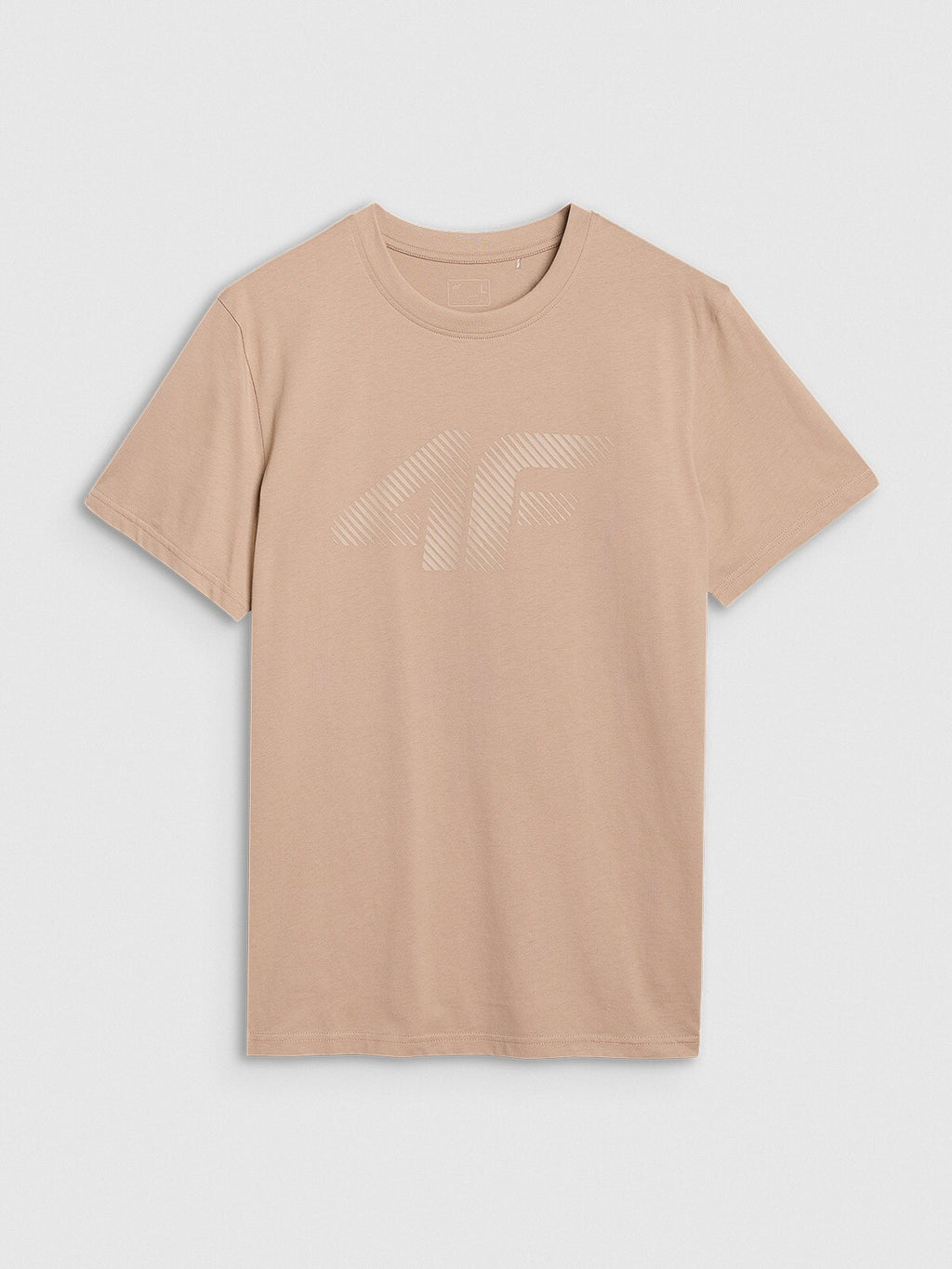 T-shirt regular z nadrukiem męski