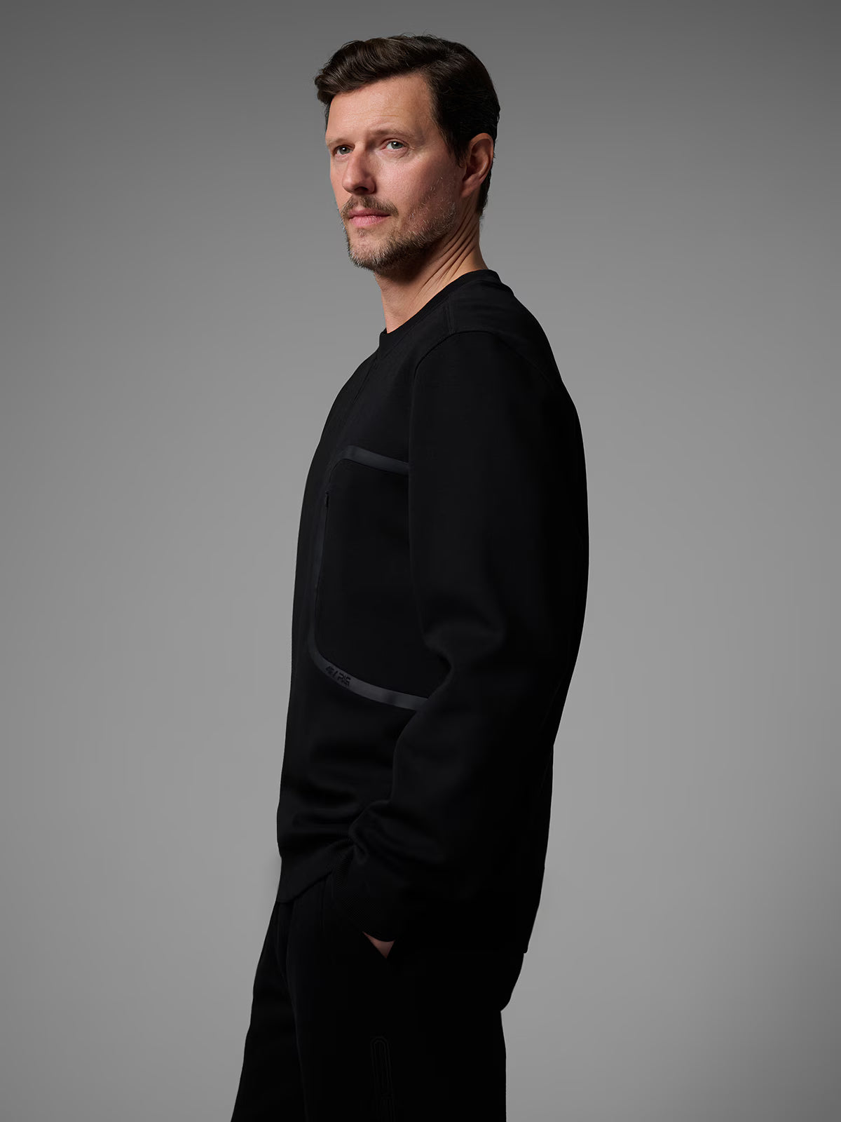 Bluza dresowa regular bez kaptura męska 4F x Robert Lewandowski