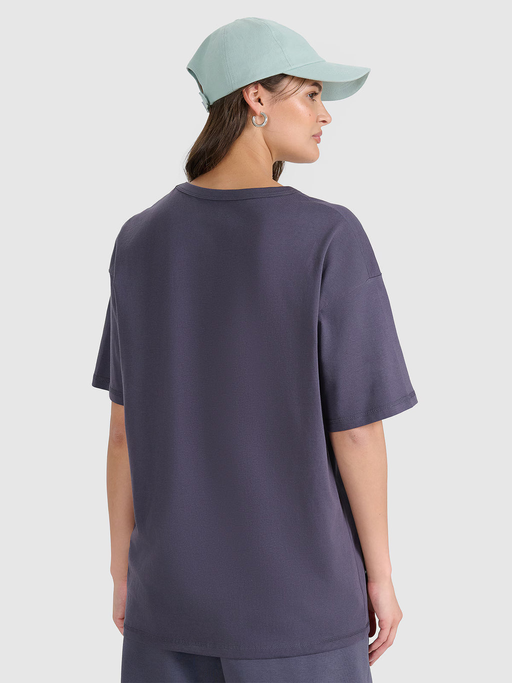 T-shirt oversize gładki uniseks