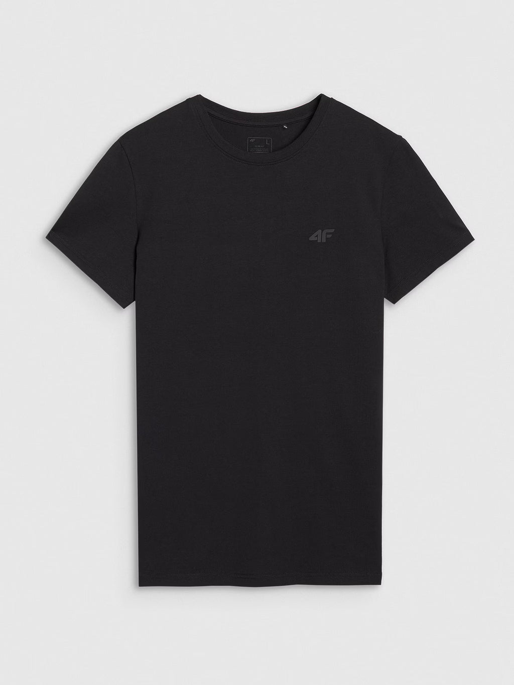 T-shirt slim gładki męski (2-pack)