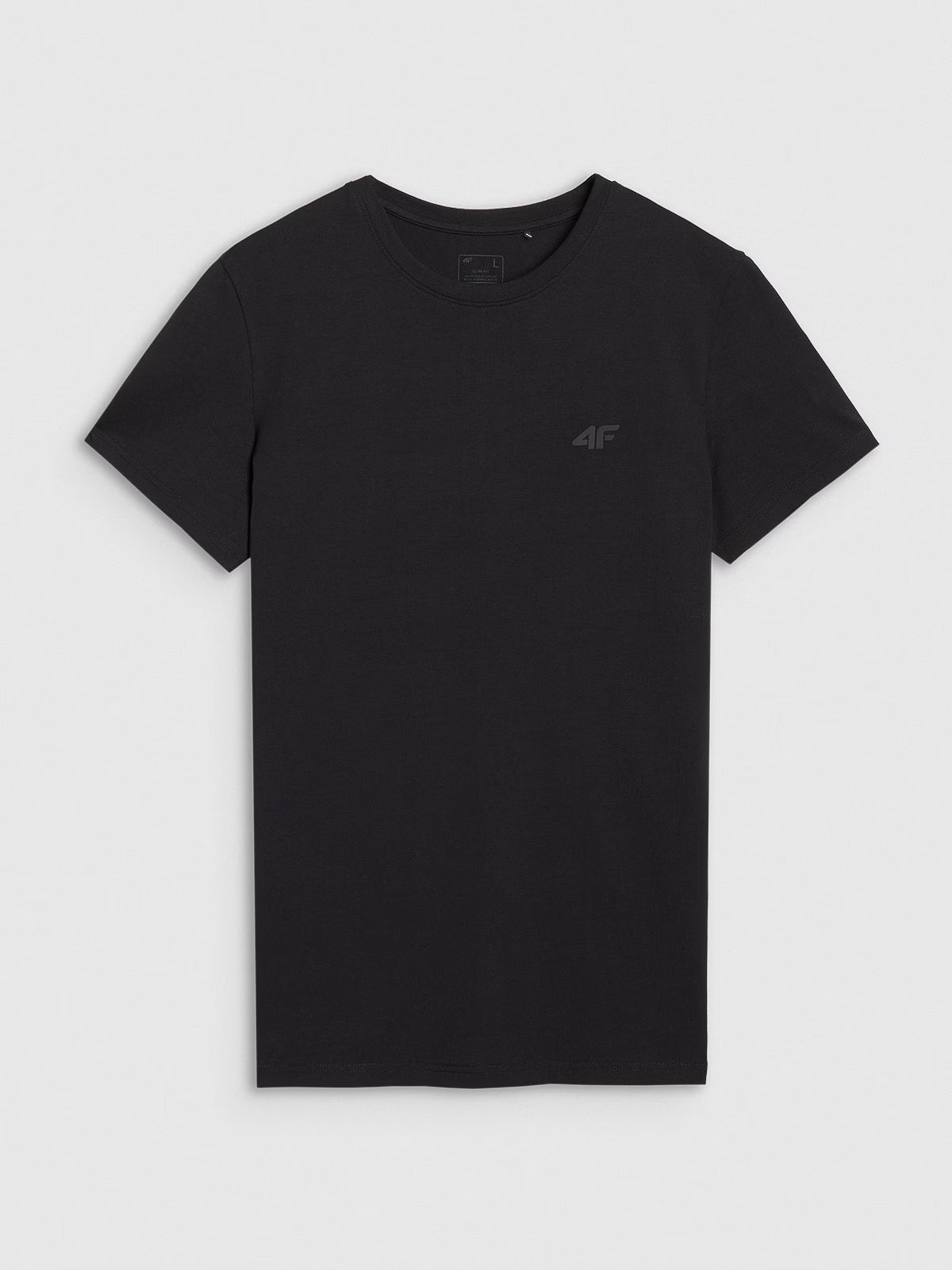 T-shirt slim gładki męski (2-pack)