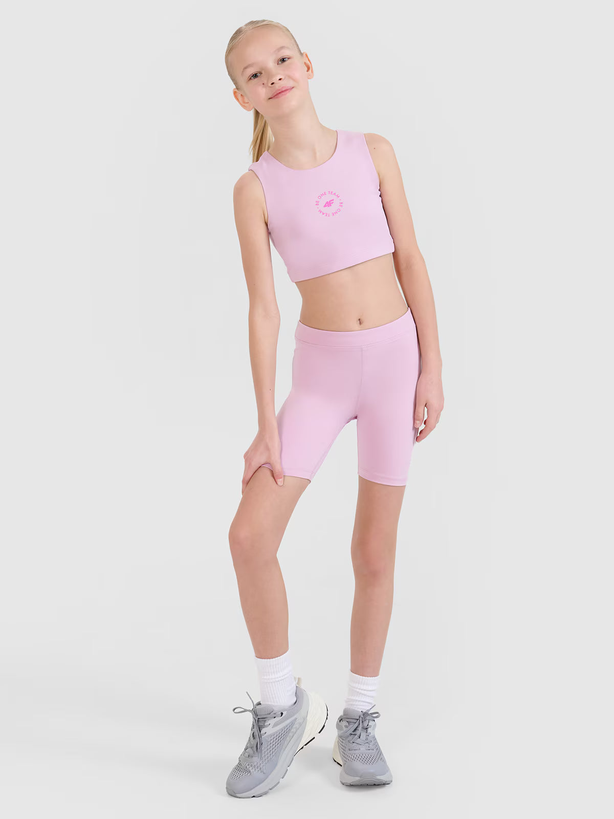 Legginsy kolarki sportowe dziewczęce