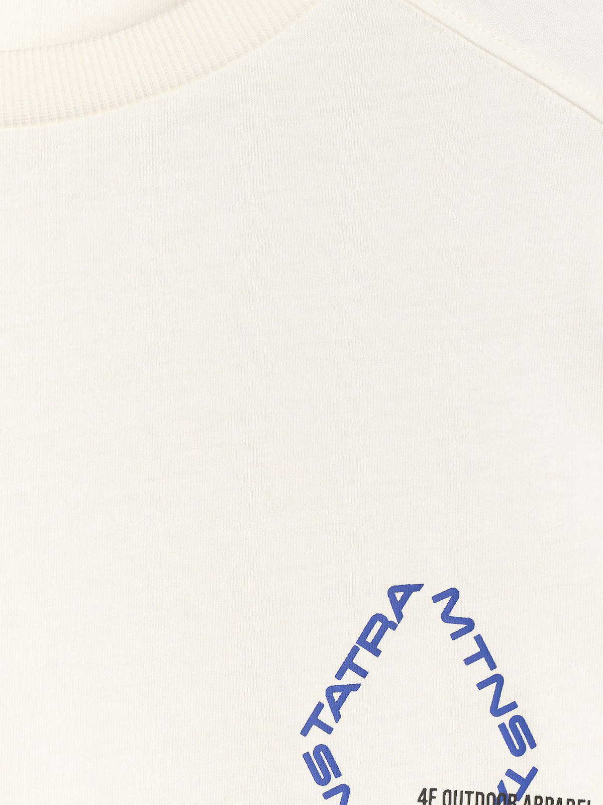 T-shirt oversize z nadrukiem męski