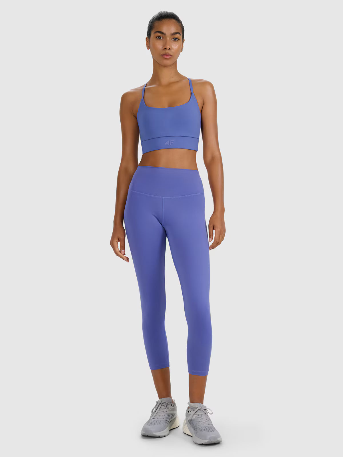 Legginsy treningowe 7/8 z wysokim stanem damskie
