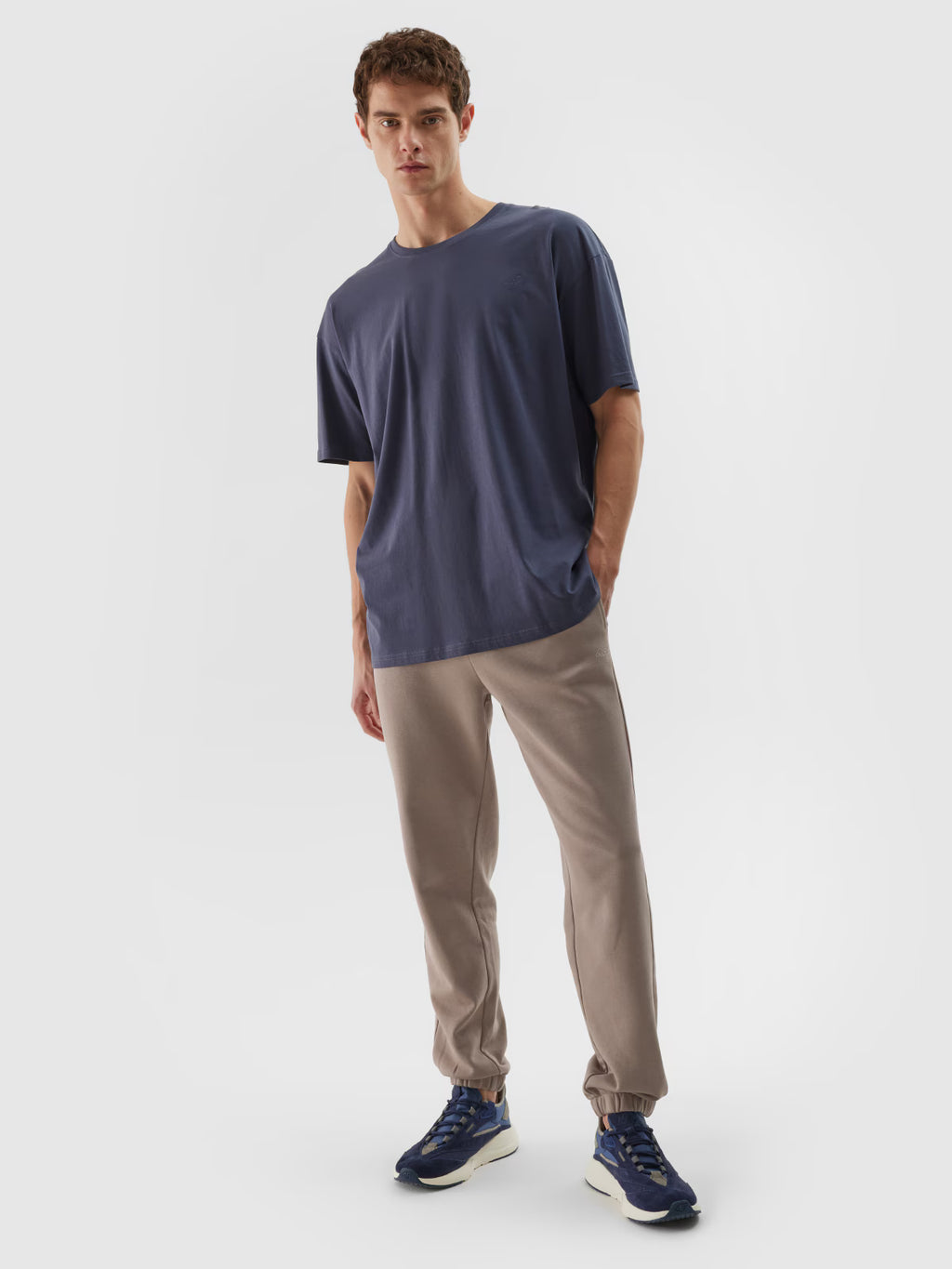 T-shirt oversize gładki uniseks
