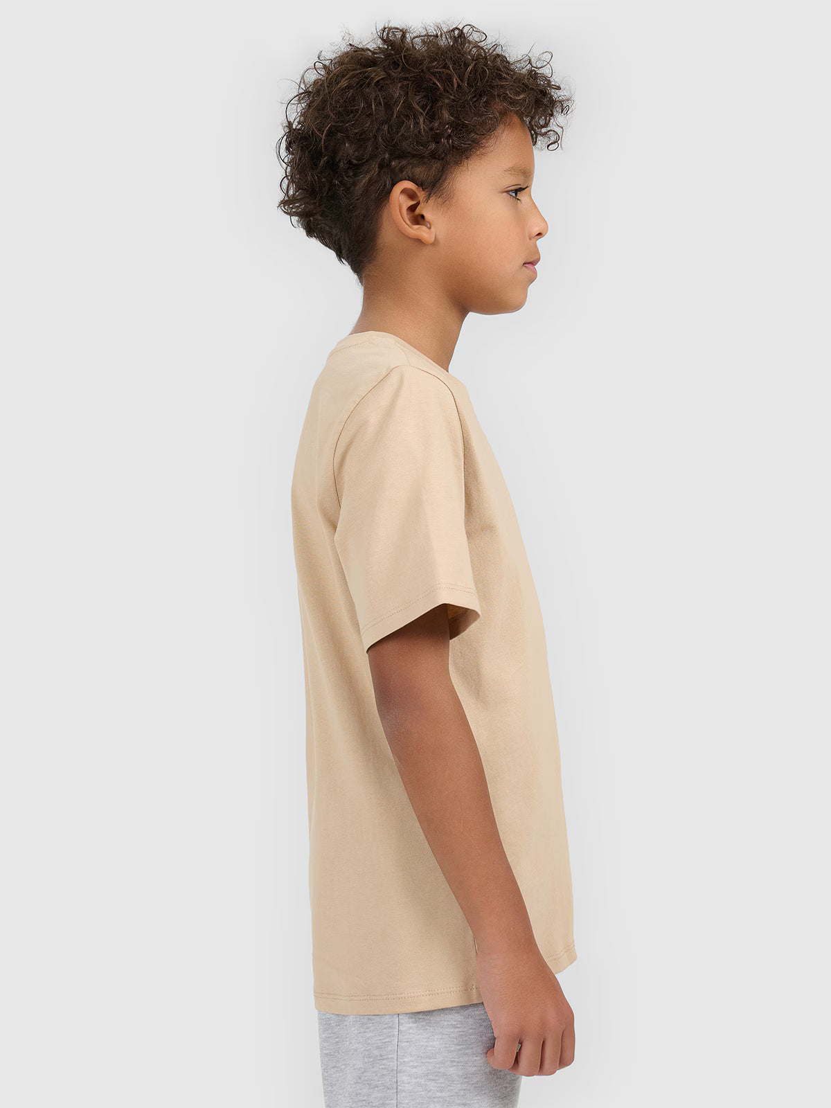 T-shirt regular gładki chłopięcy