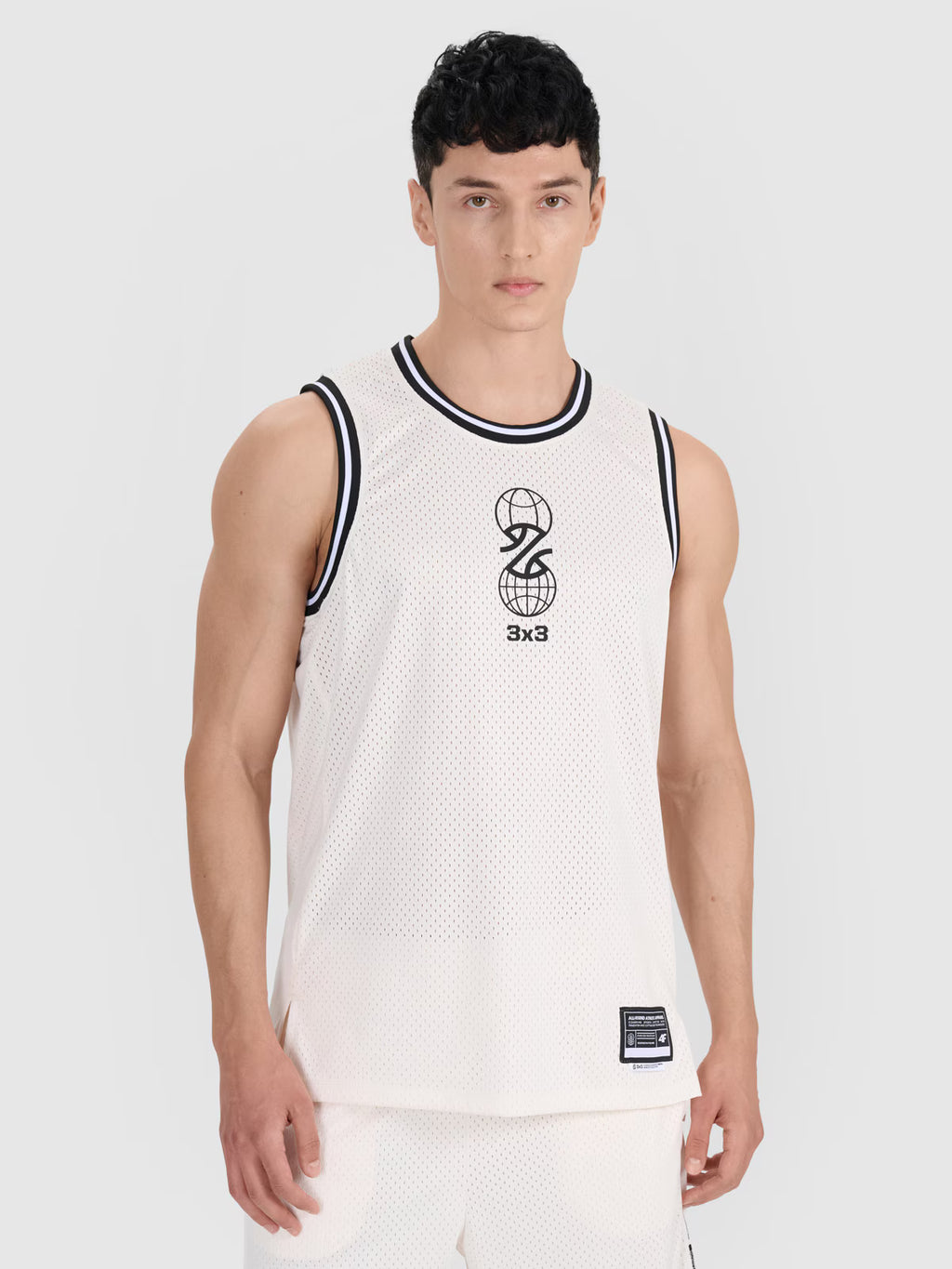 Tank top do koszykówki oversize szybkoschnący męski