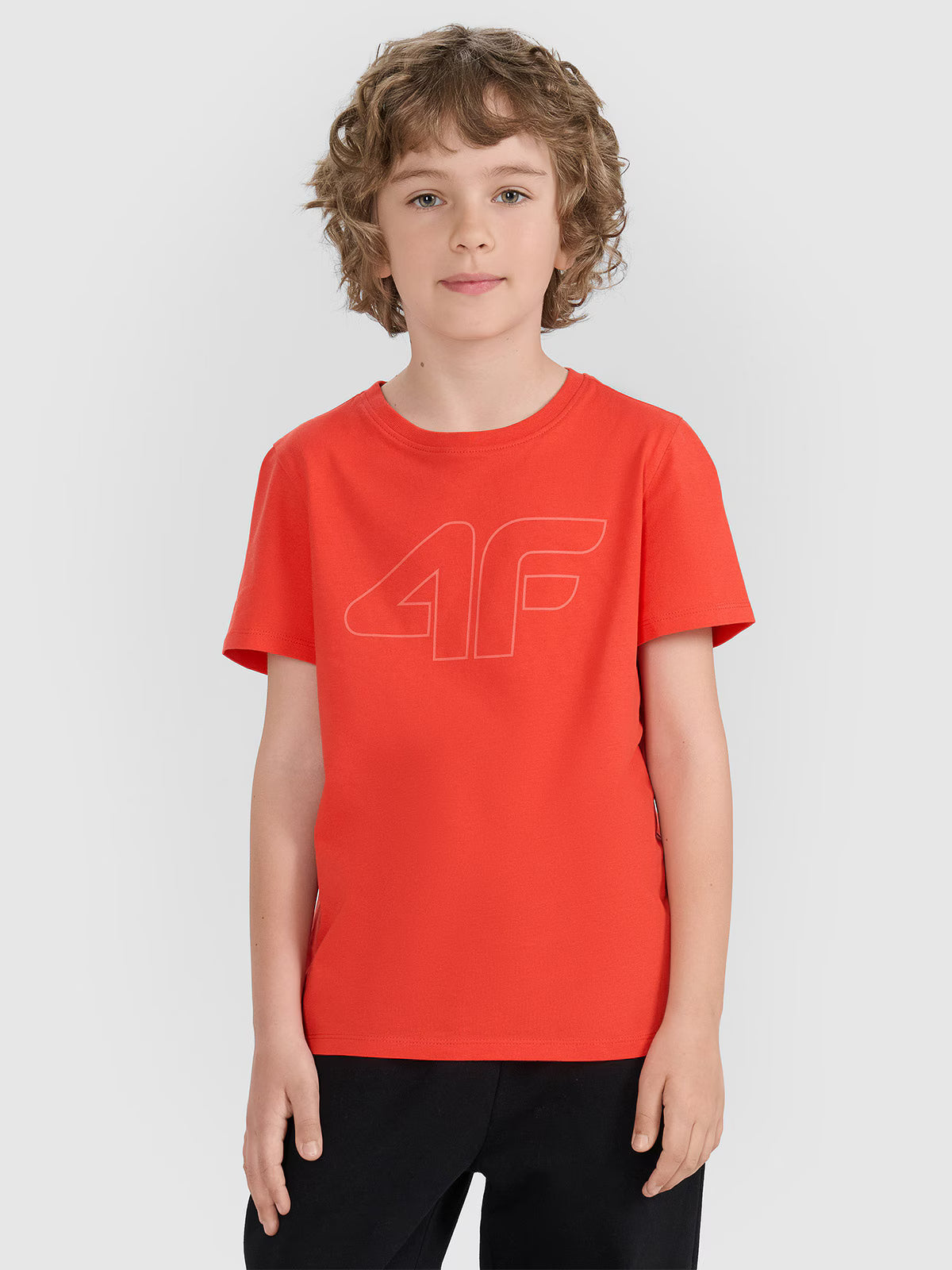 T-shirt regular z nadrukiem chłopięcy