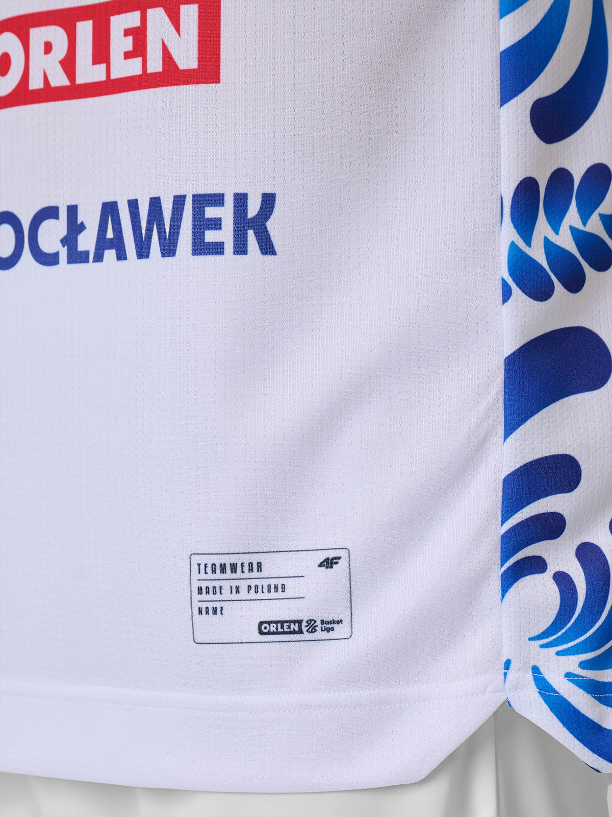Koszulka meczowa replika wyjazdowa z sezonu 2025/26 męska 4F x Anwil Włocławek
