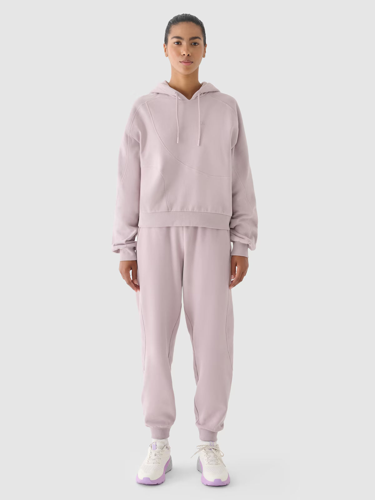 Spodnie dresowe oversize damskie 4F x Anna Lewandowska