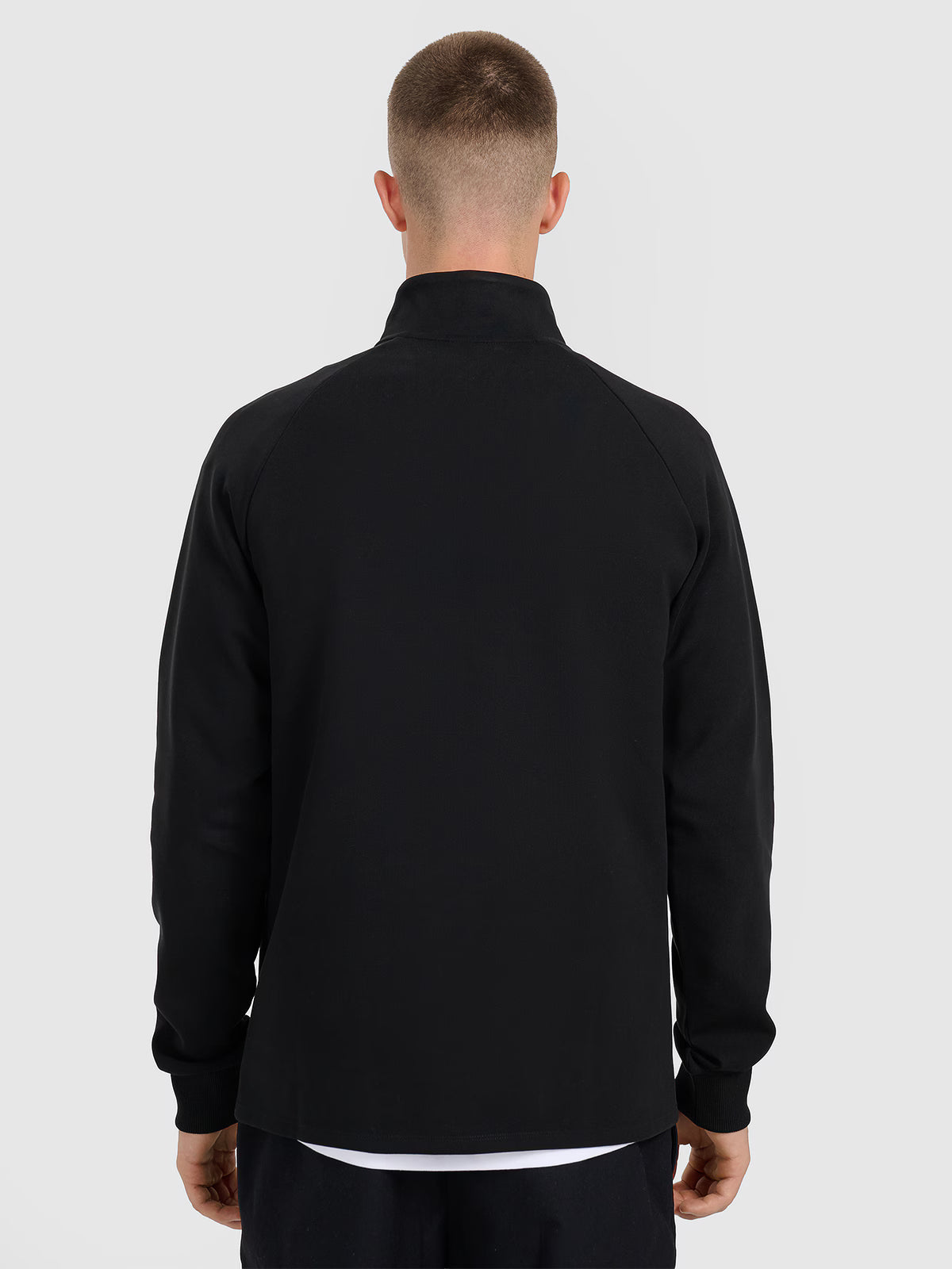 Bluza dresowa rozpinana bez kaptura męska