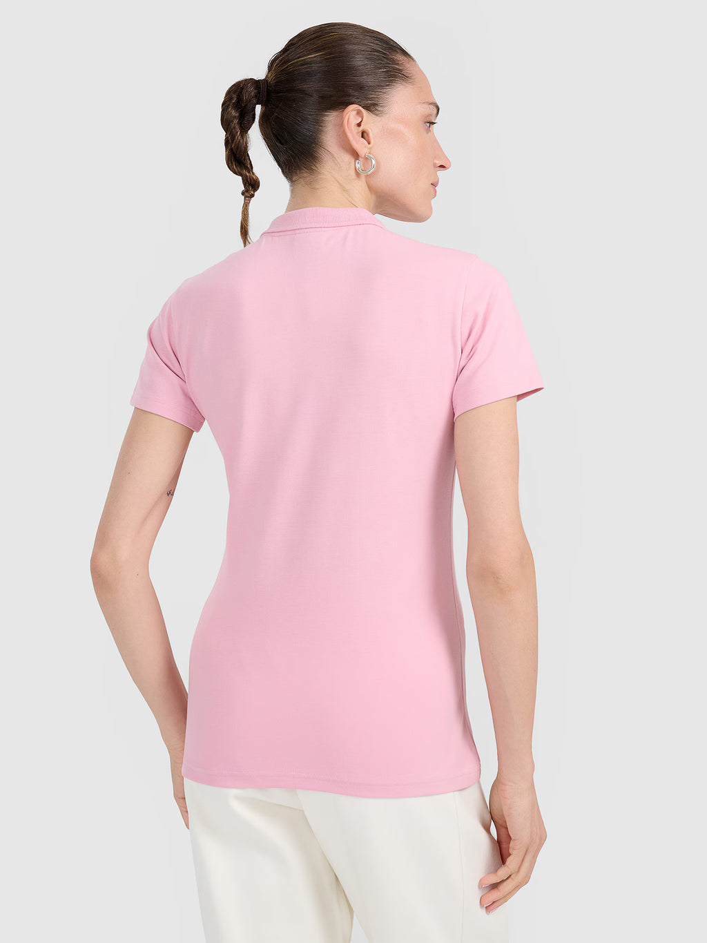 Koszulka polo slim damska