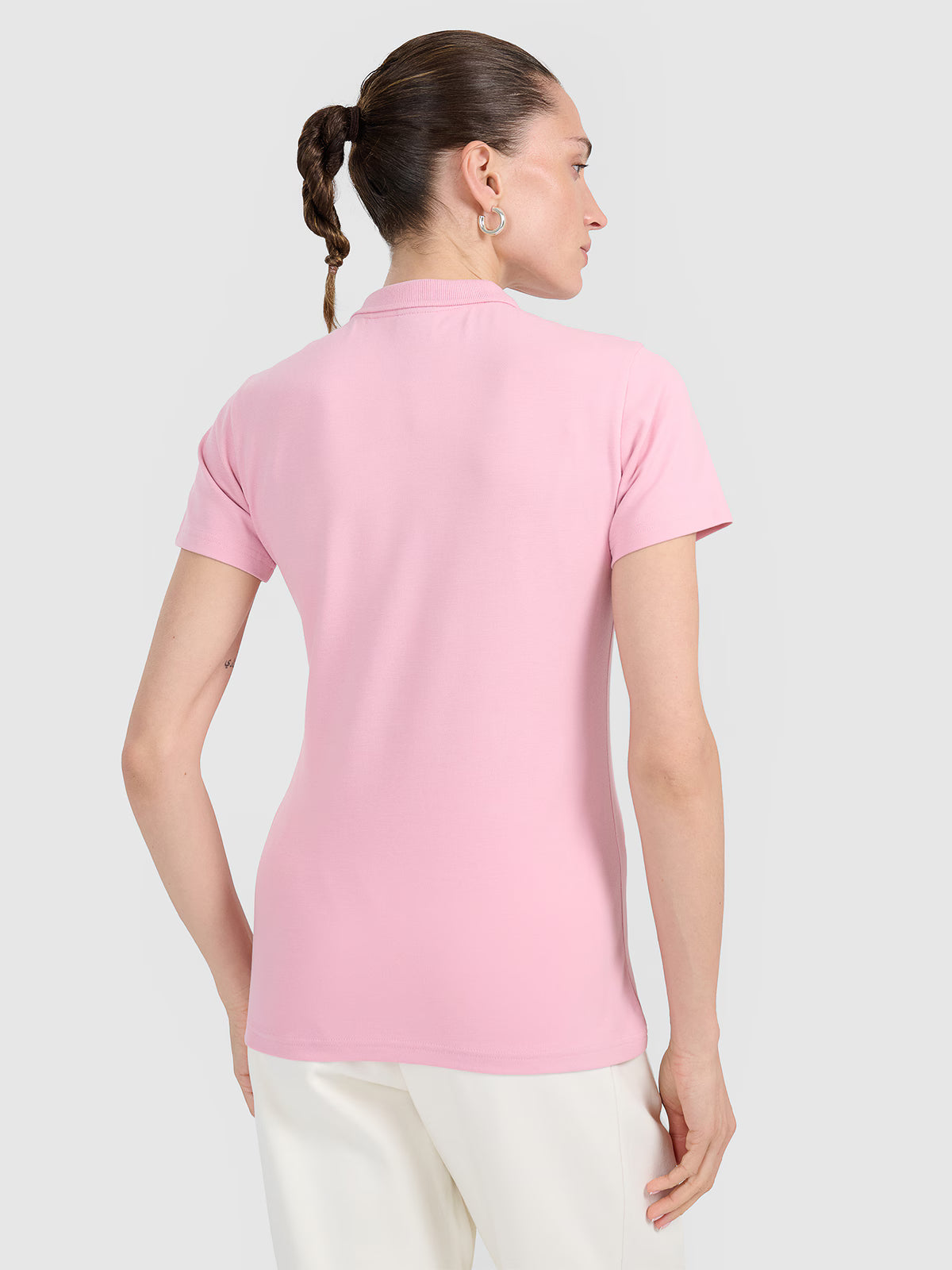 Koszulka polo slim damska