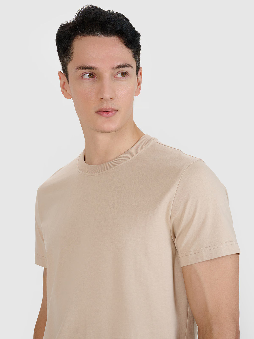 T-shirt regular z nadrukiem męski