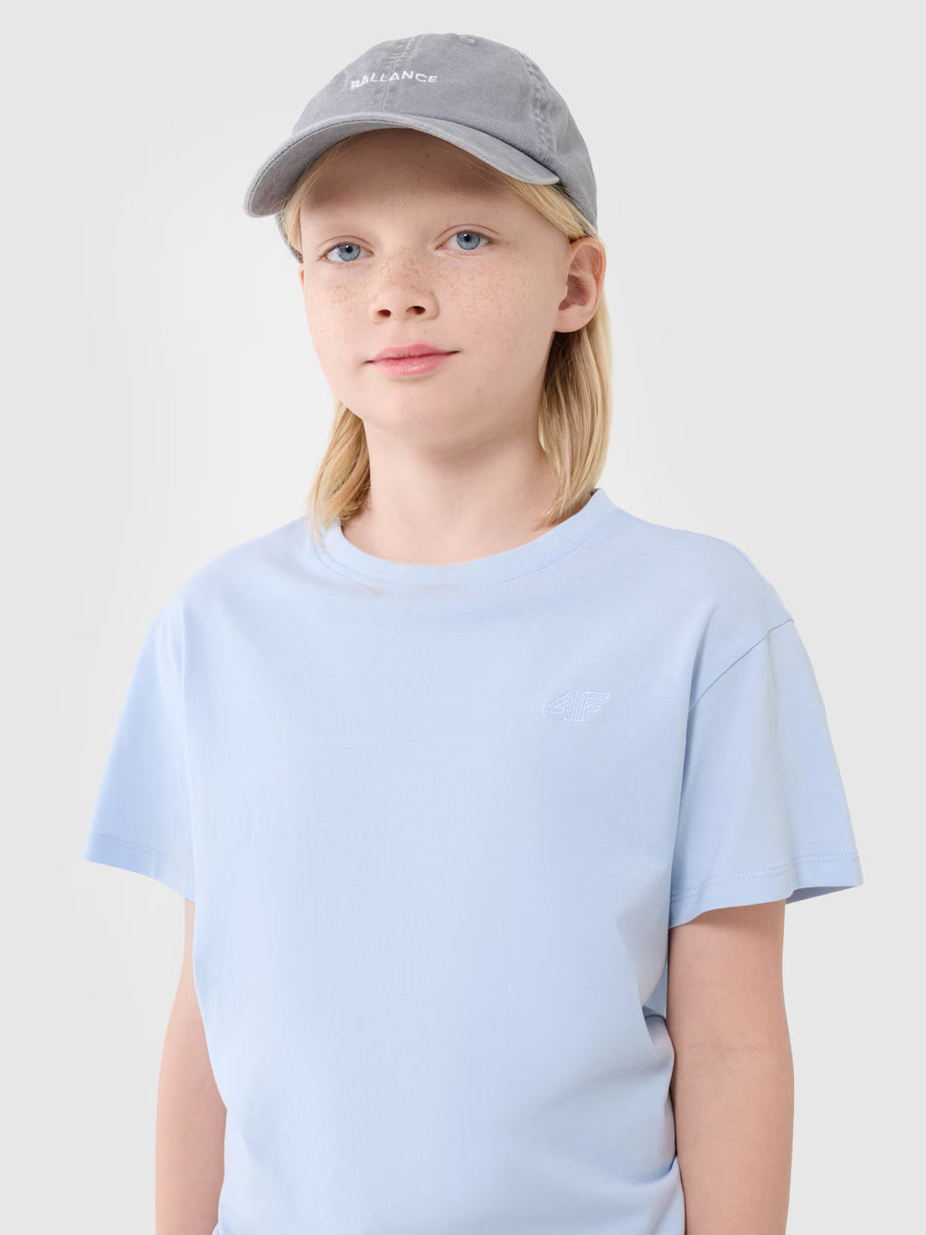 T-shirt oversize gładki chłopięcy