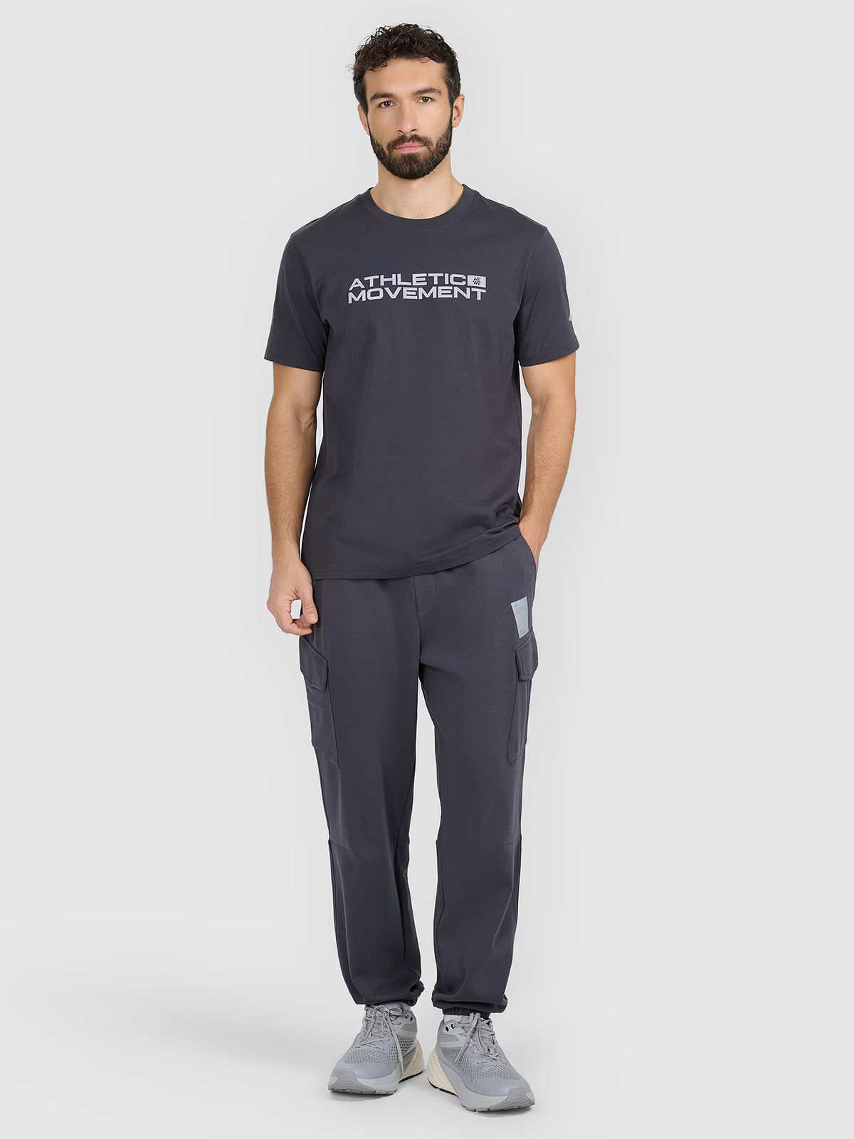 T-shirt regular z nadrukiem męski