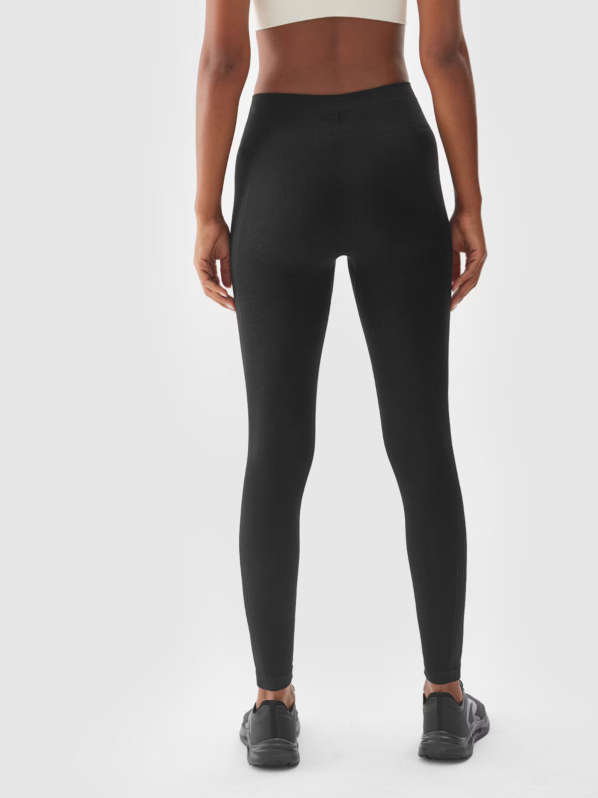 Legginsy treningowe bezszwowe z wysokim stanem damskie