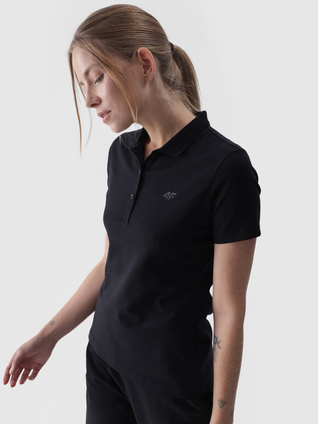 Koszulka polo slim damska