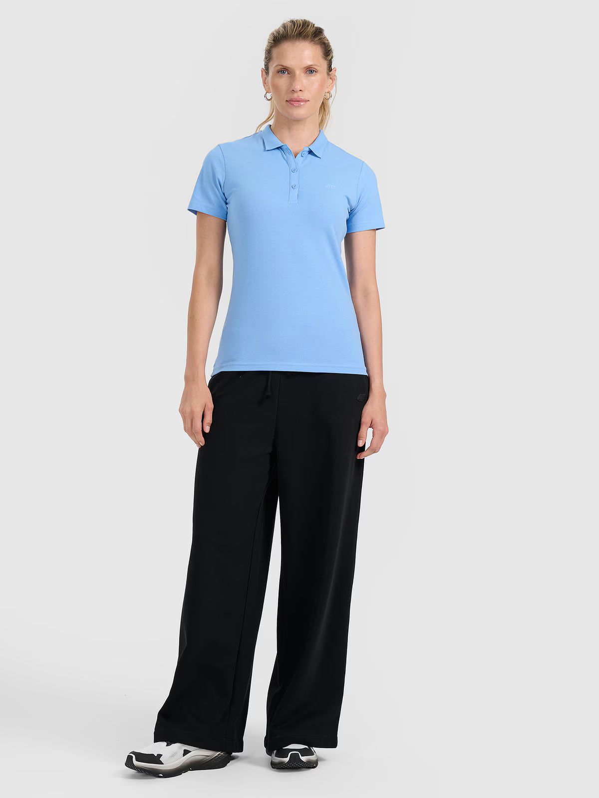 Koszulka polo slim damska