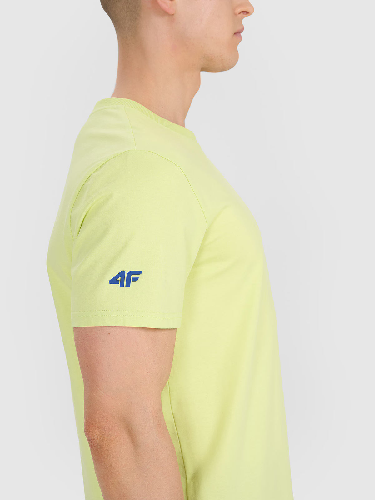T-shirt regular z nadrukiem męski