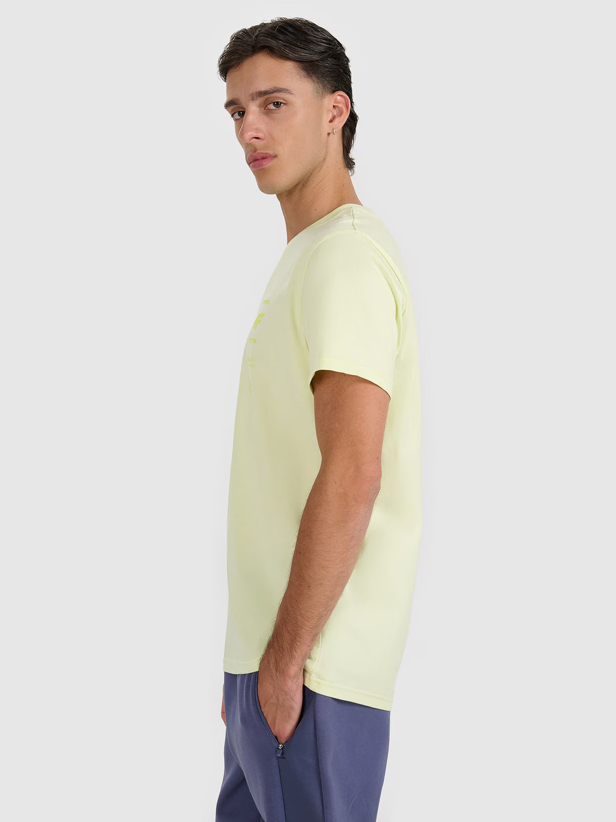 T-shirt regular z nadrukiem męski
