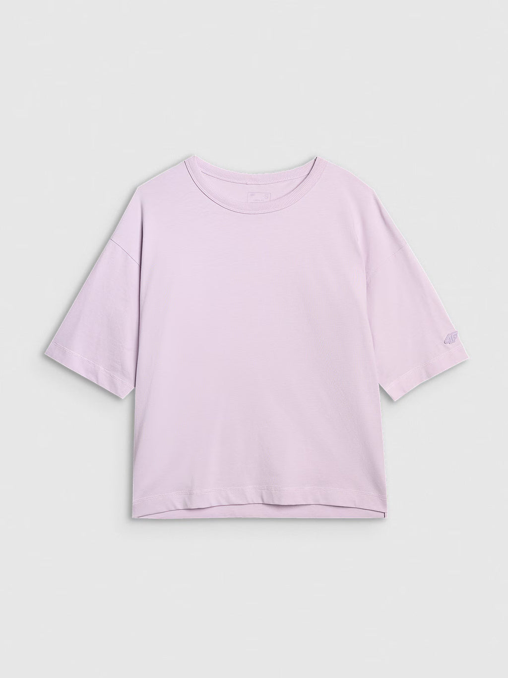 T-shirt oversize gładki damski