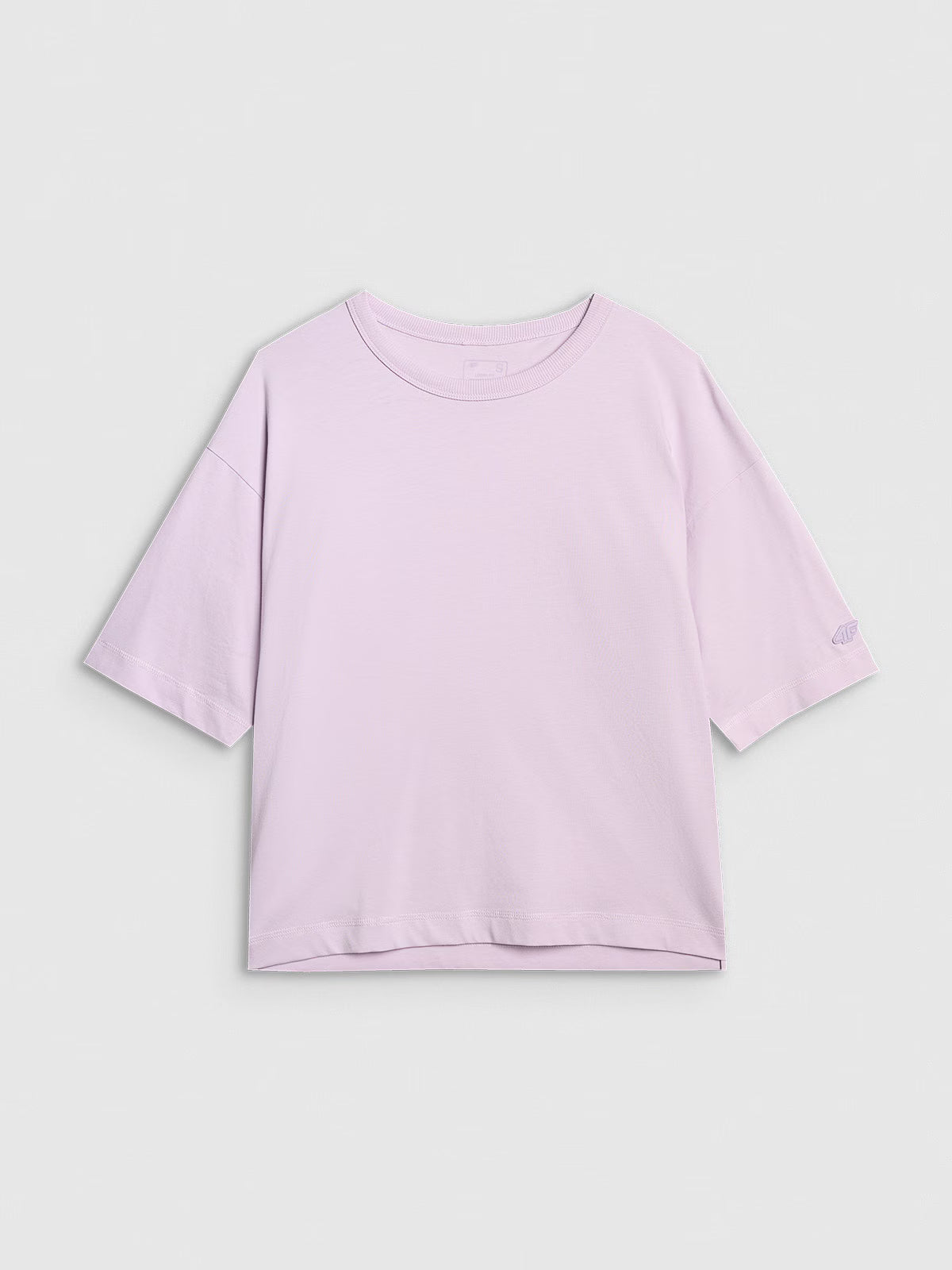 T-shirt oversize gładki damski