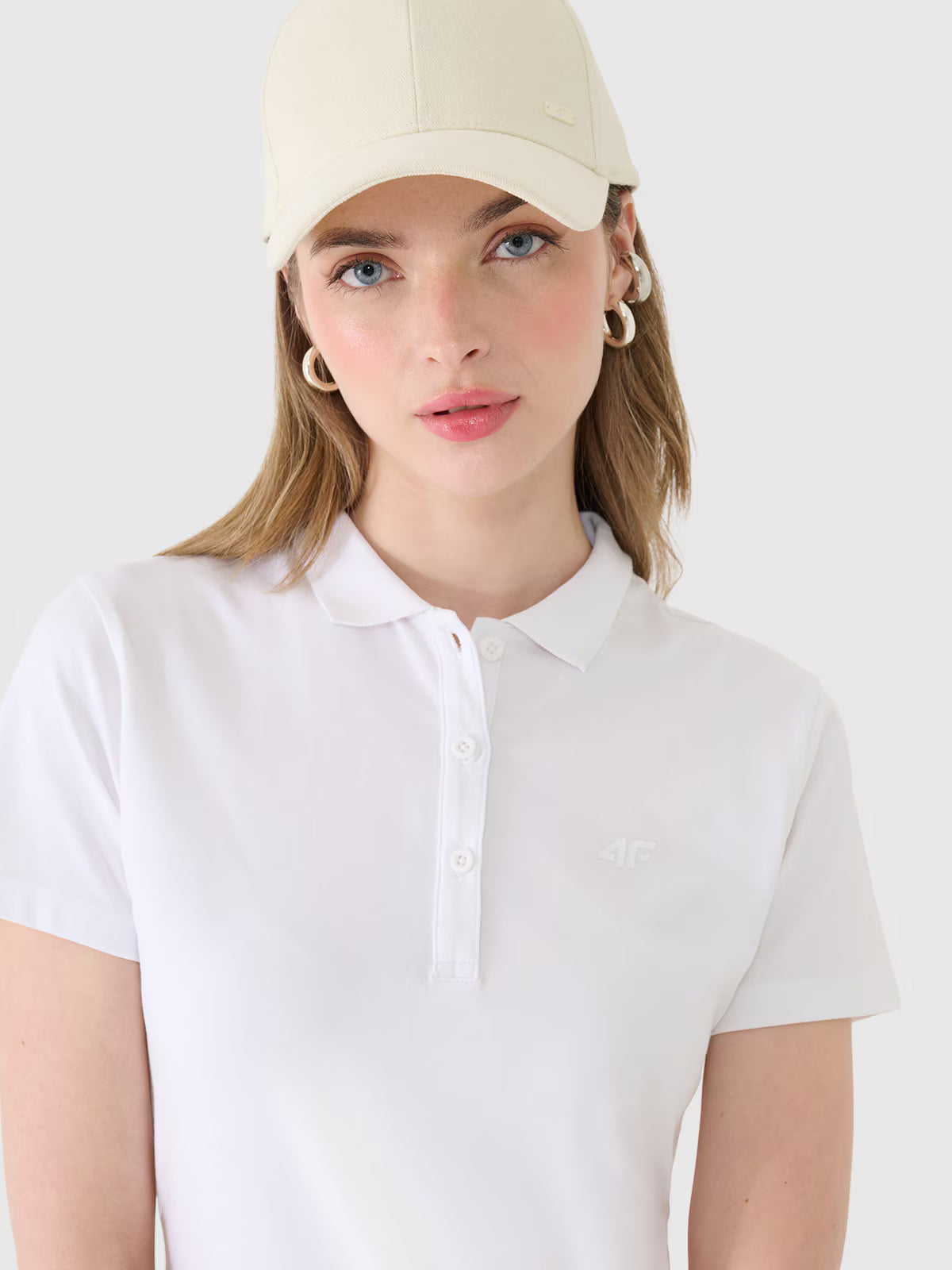Koszulka polo slim damska