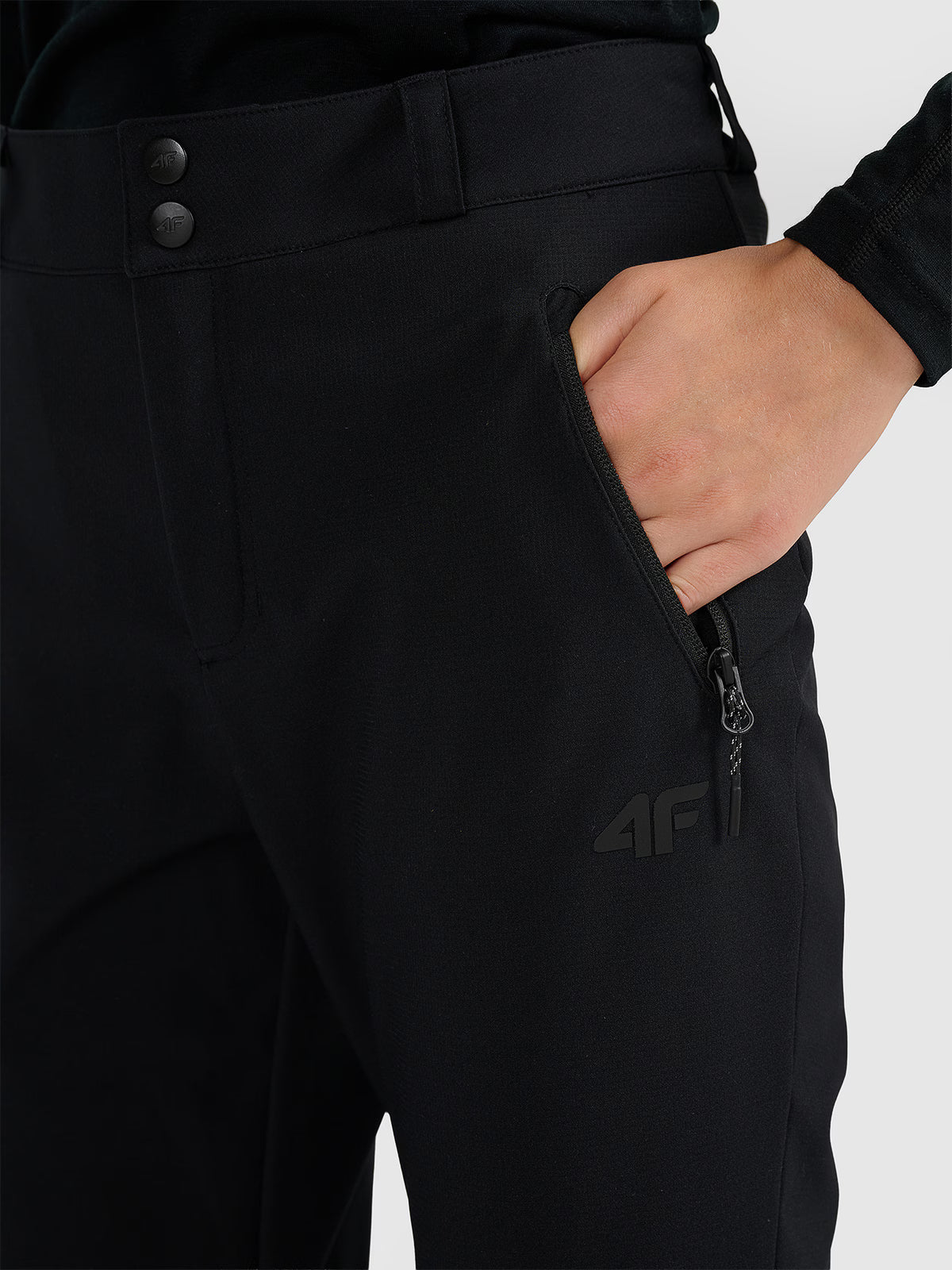 Spodnie trekkingowe softshell membrana 10000 damskie