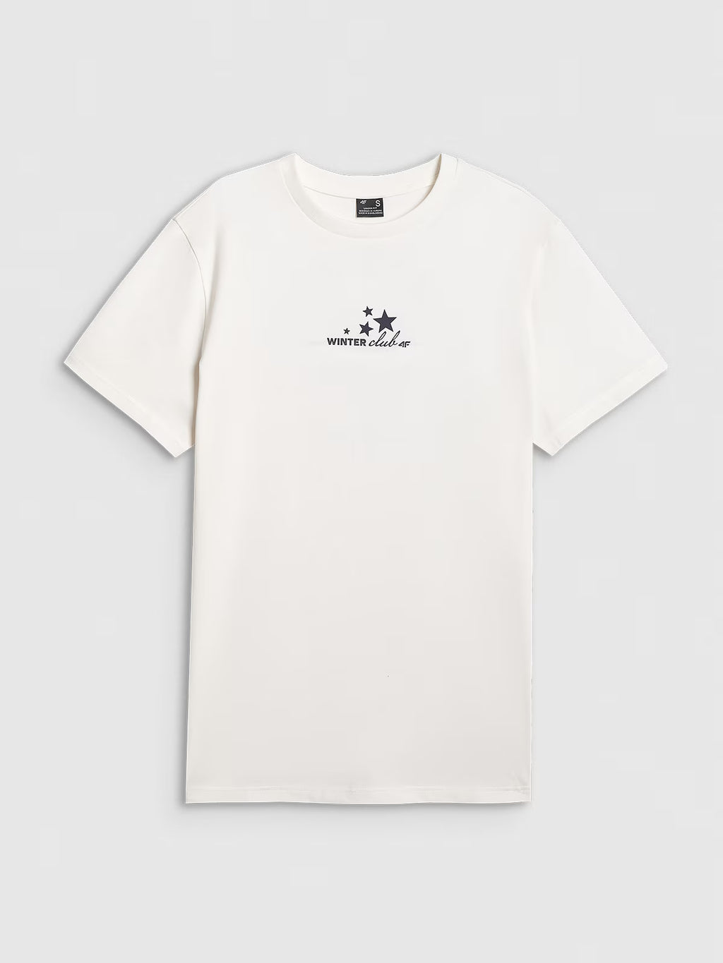 T-shirt oversize z nadrukiem damski