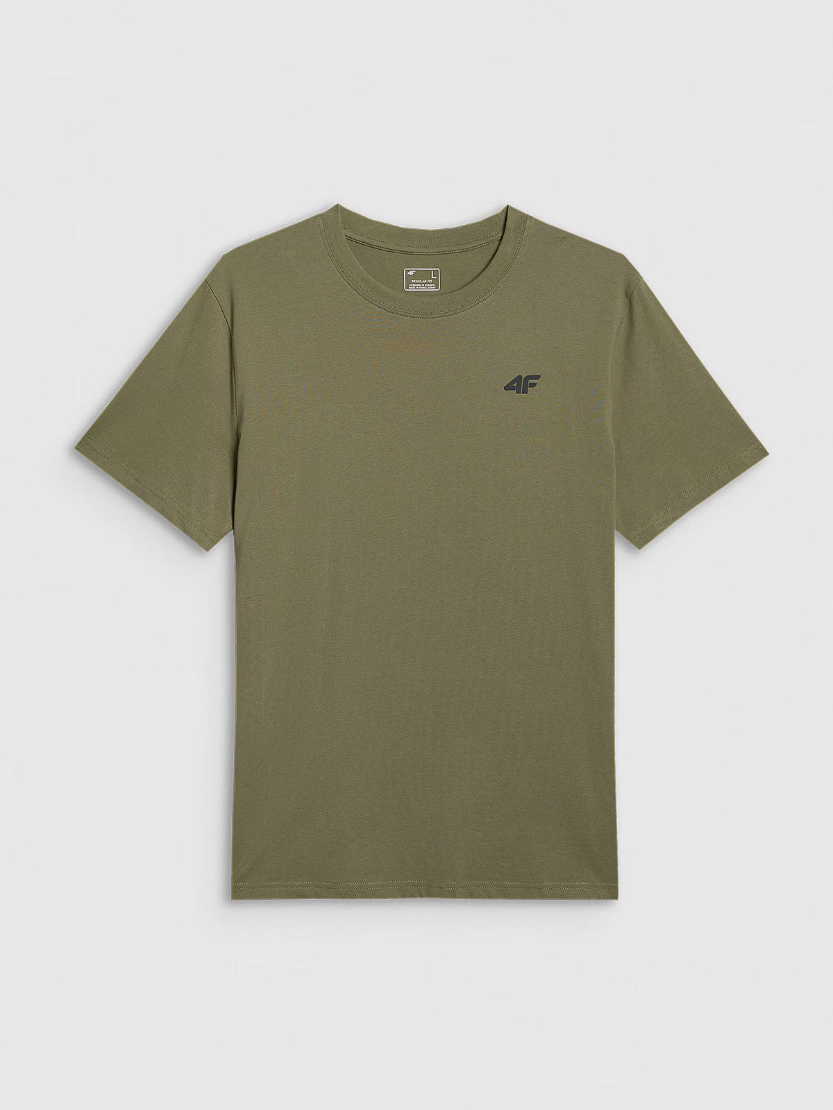 T-shirt regular gładki męski