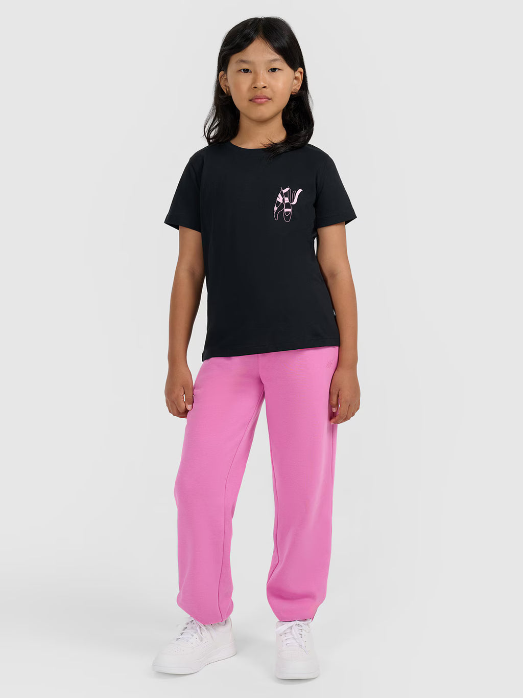 T-shirt regular z nadrukiem dziewczęcy