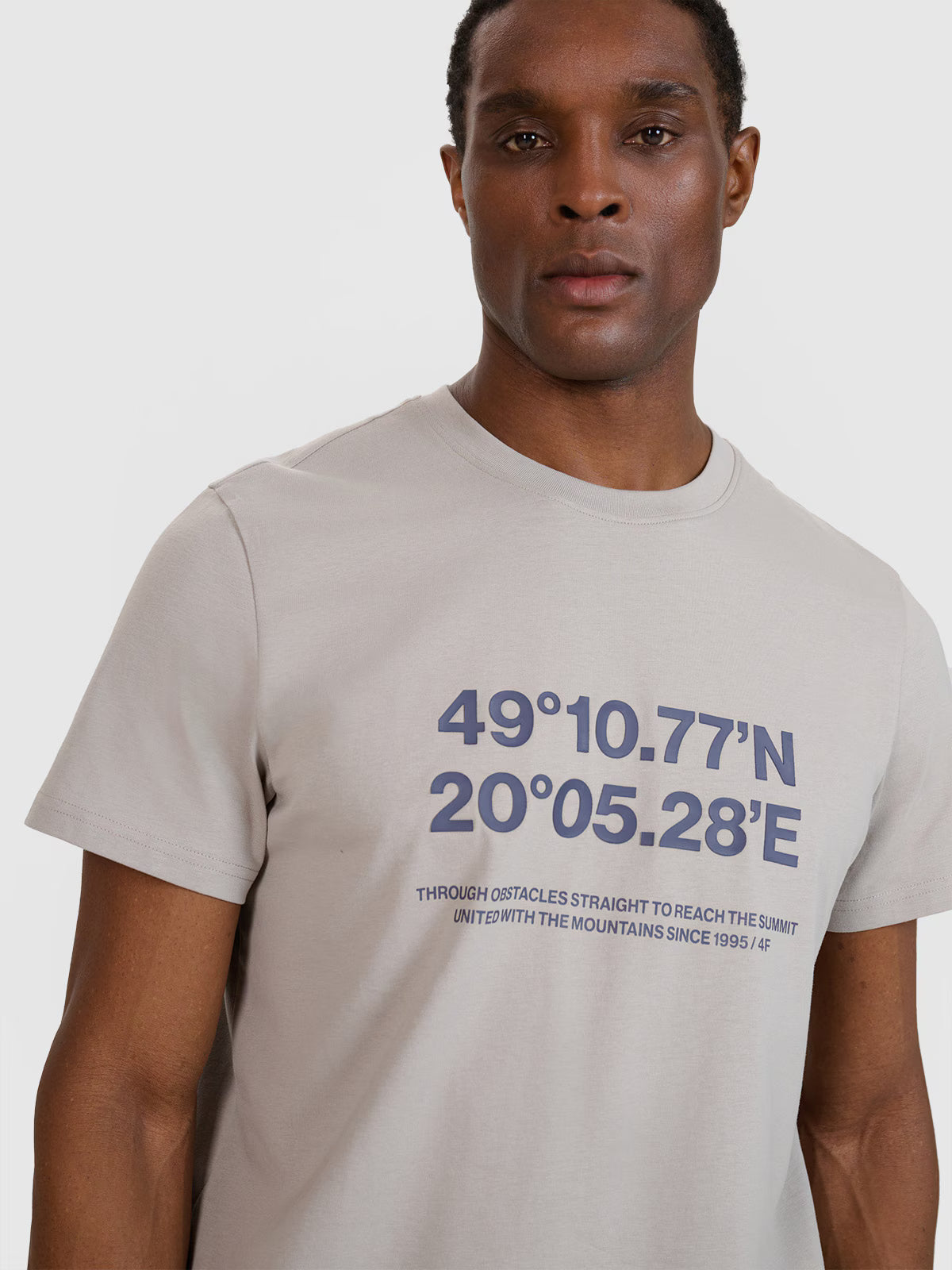T-shirt regular z nadrukiem męski