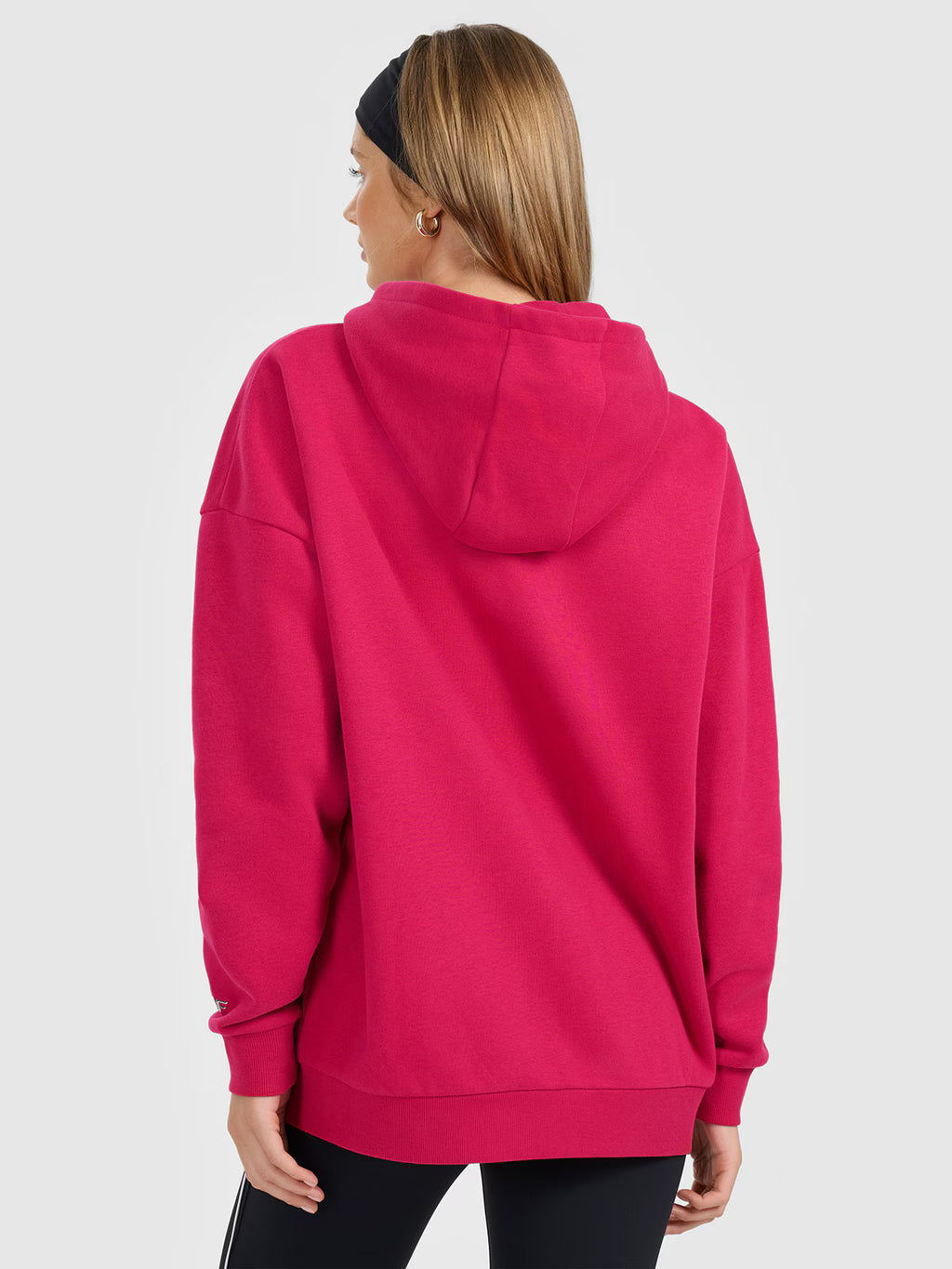 Bluza dresowa rozpinana z kapturem damska