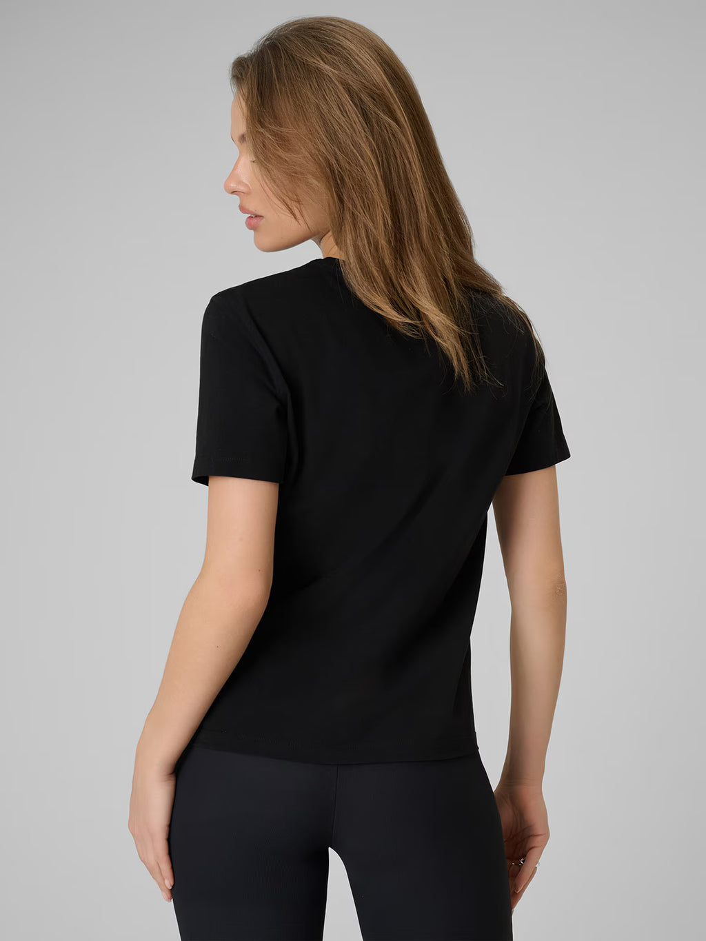 T-shirt regular z nadrukiem damski