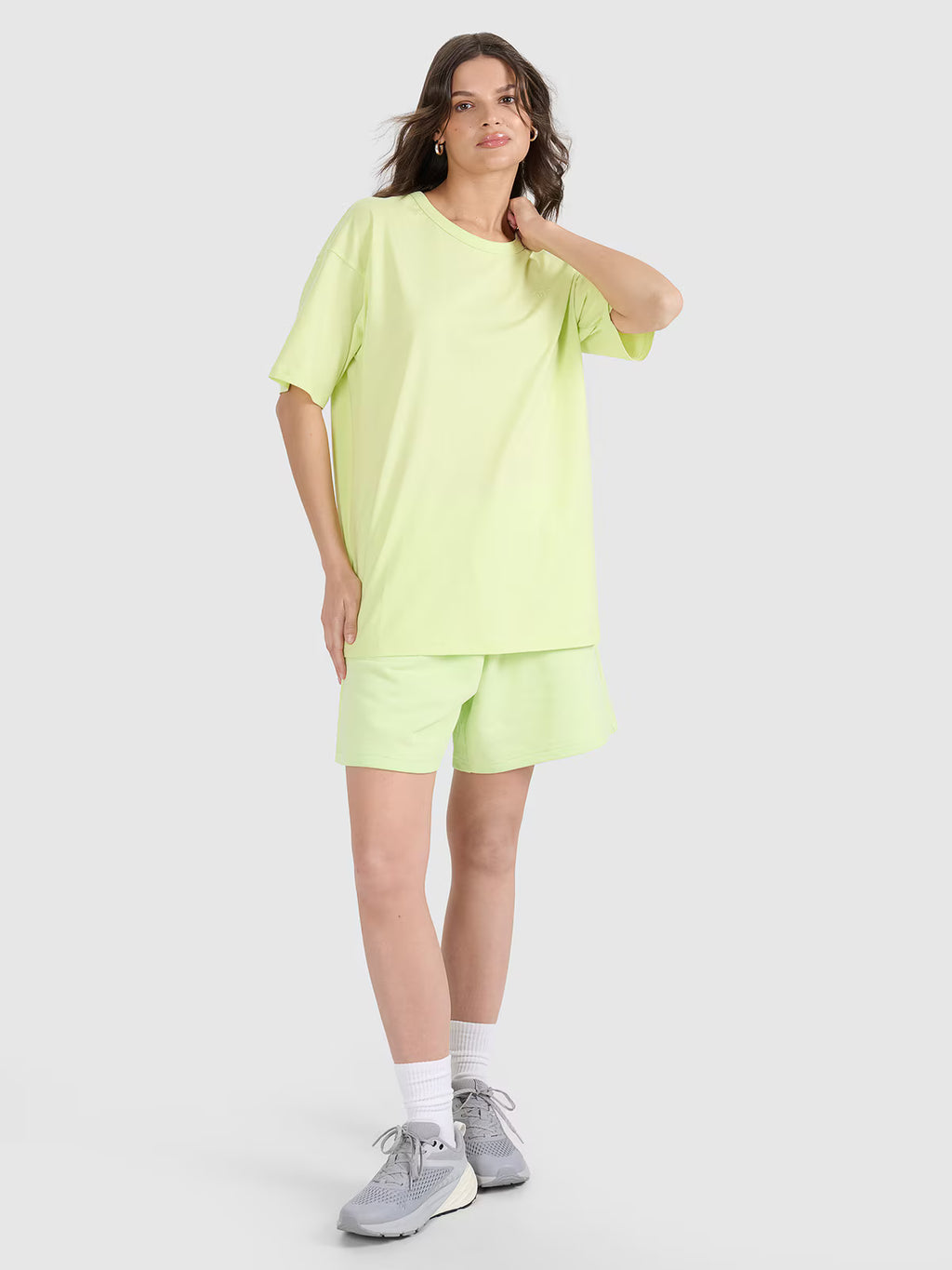 T-shirt oversize gładki uniseks