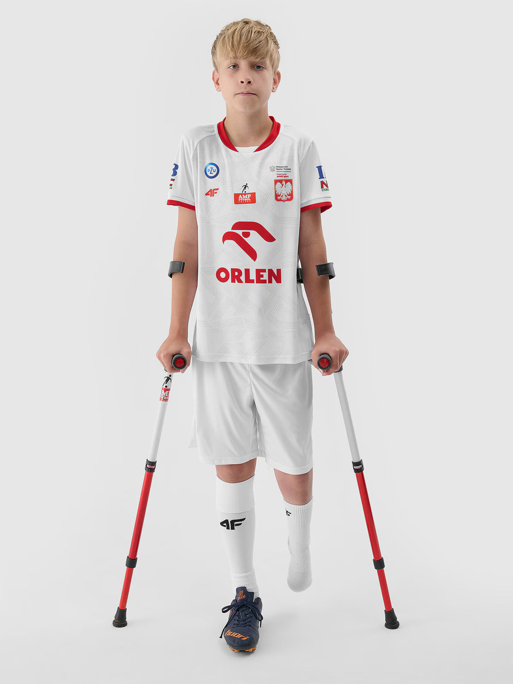 Koszulka replika wyjazdowa AMP Futbol dziecięca