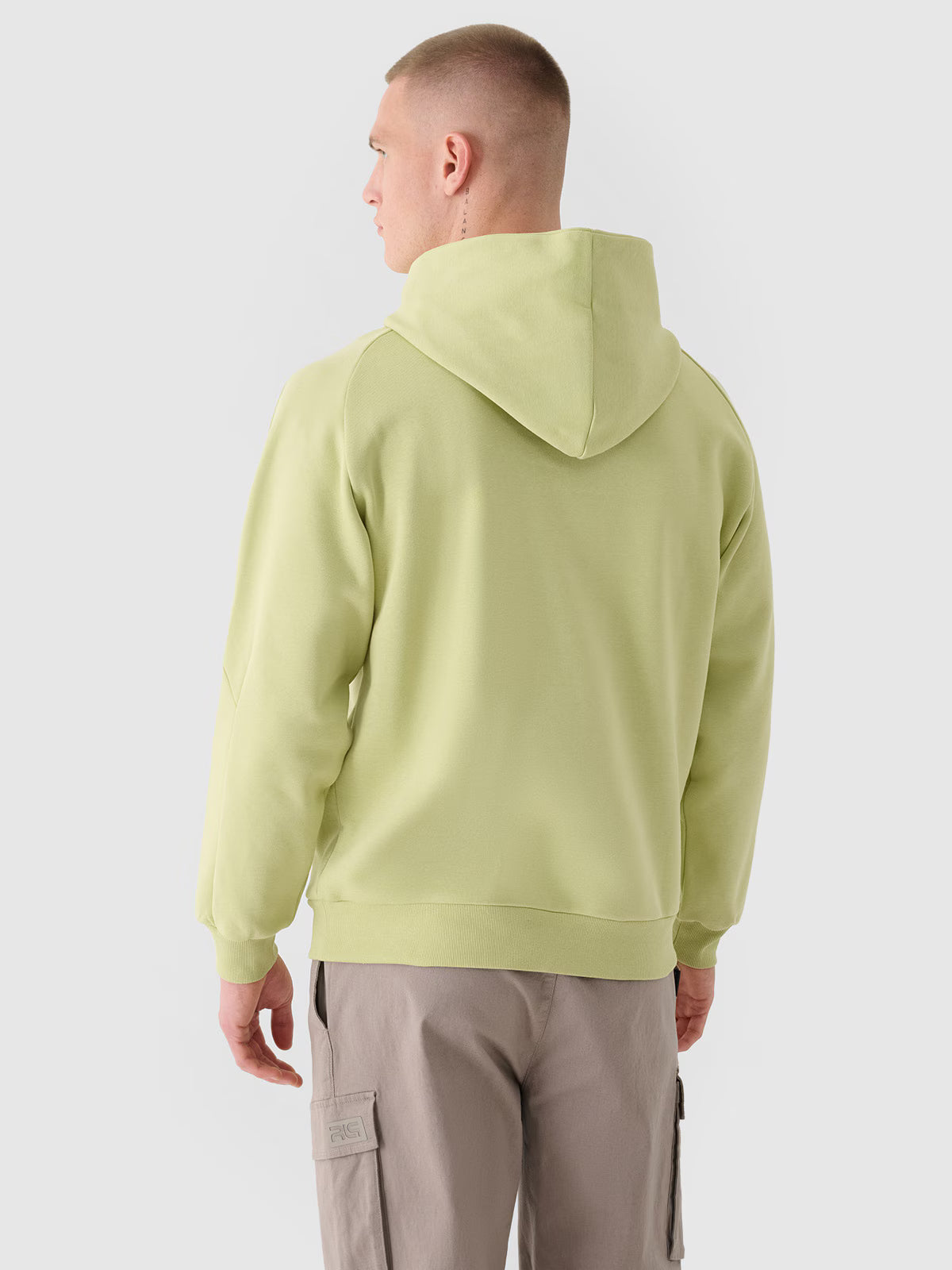 Bluza dresowa nierozpinana z kapturem męska 4F x Robert Lewandowski