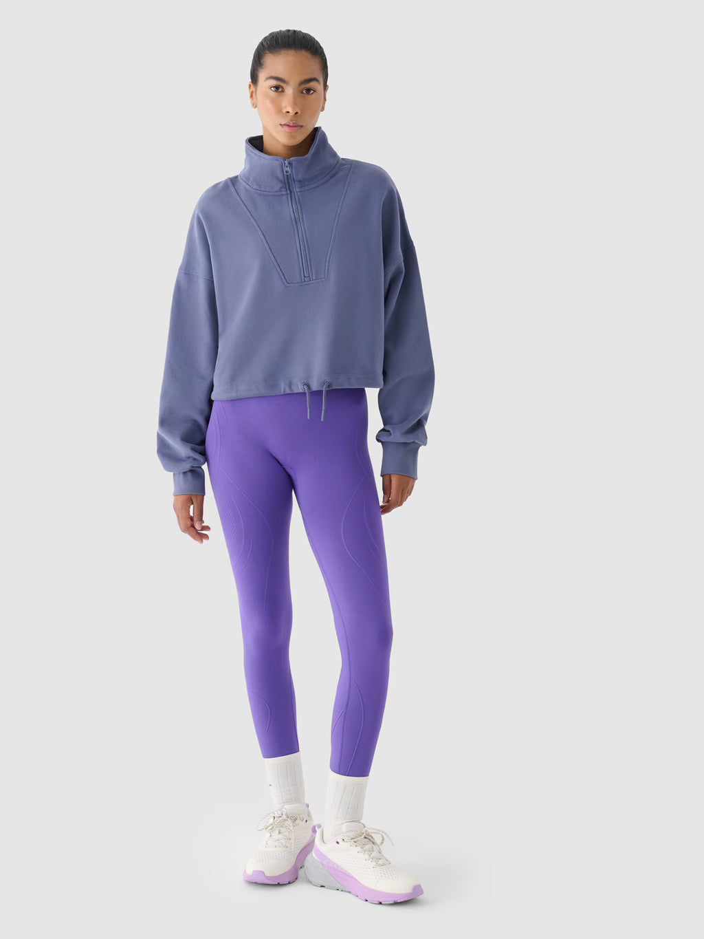 Bluza dresowa bez kaptura damska 4F x Anna Lewandowska