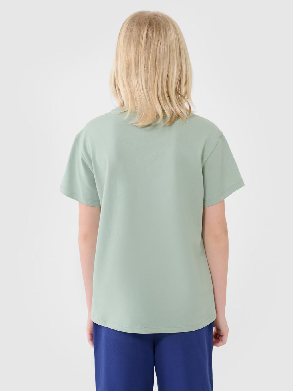 T-shirt oversize gładki chłopięcy
