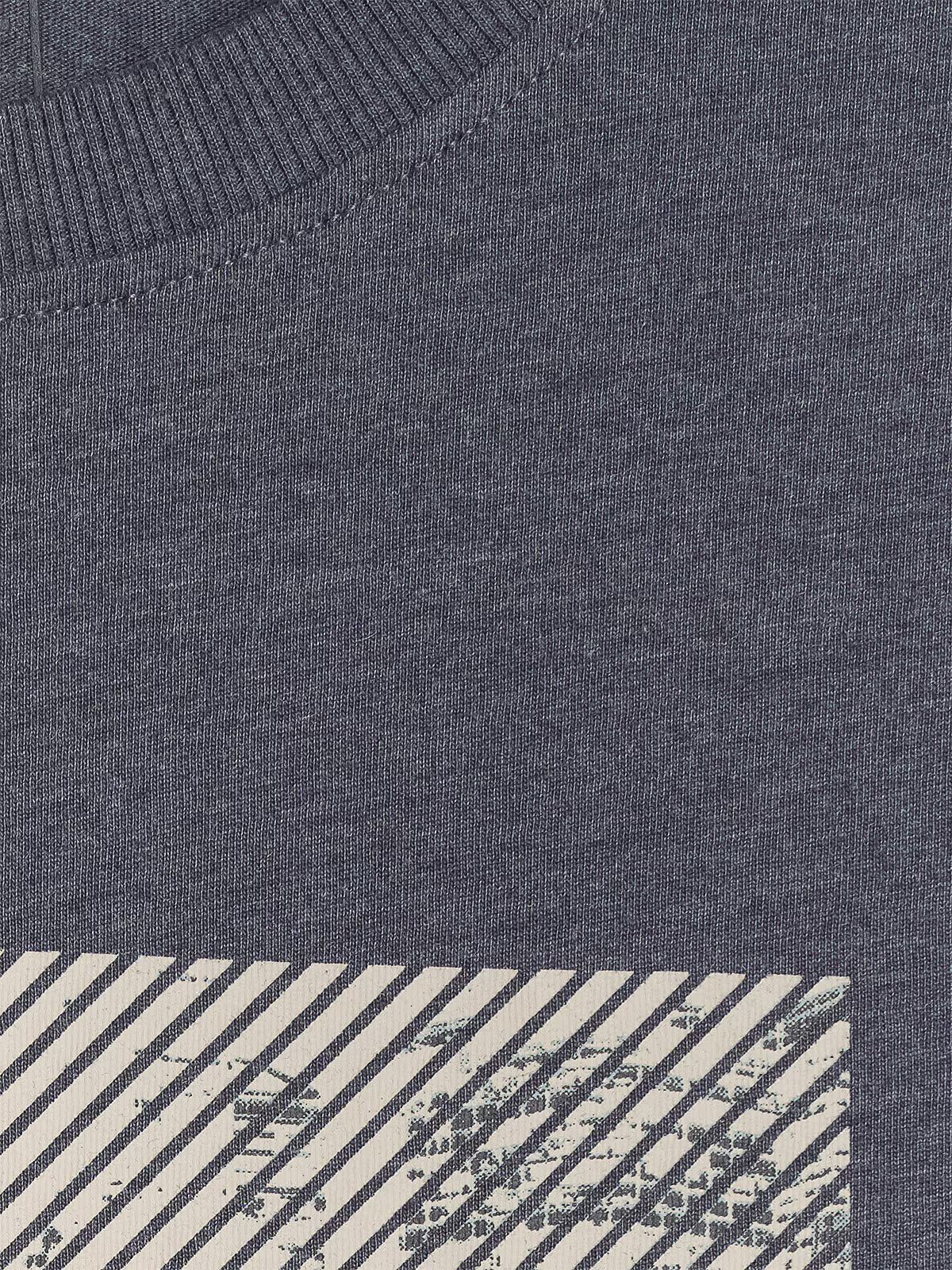 T-shirt regular z nadrukiem męski